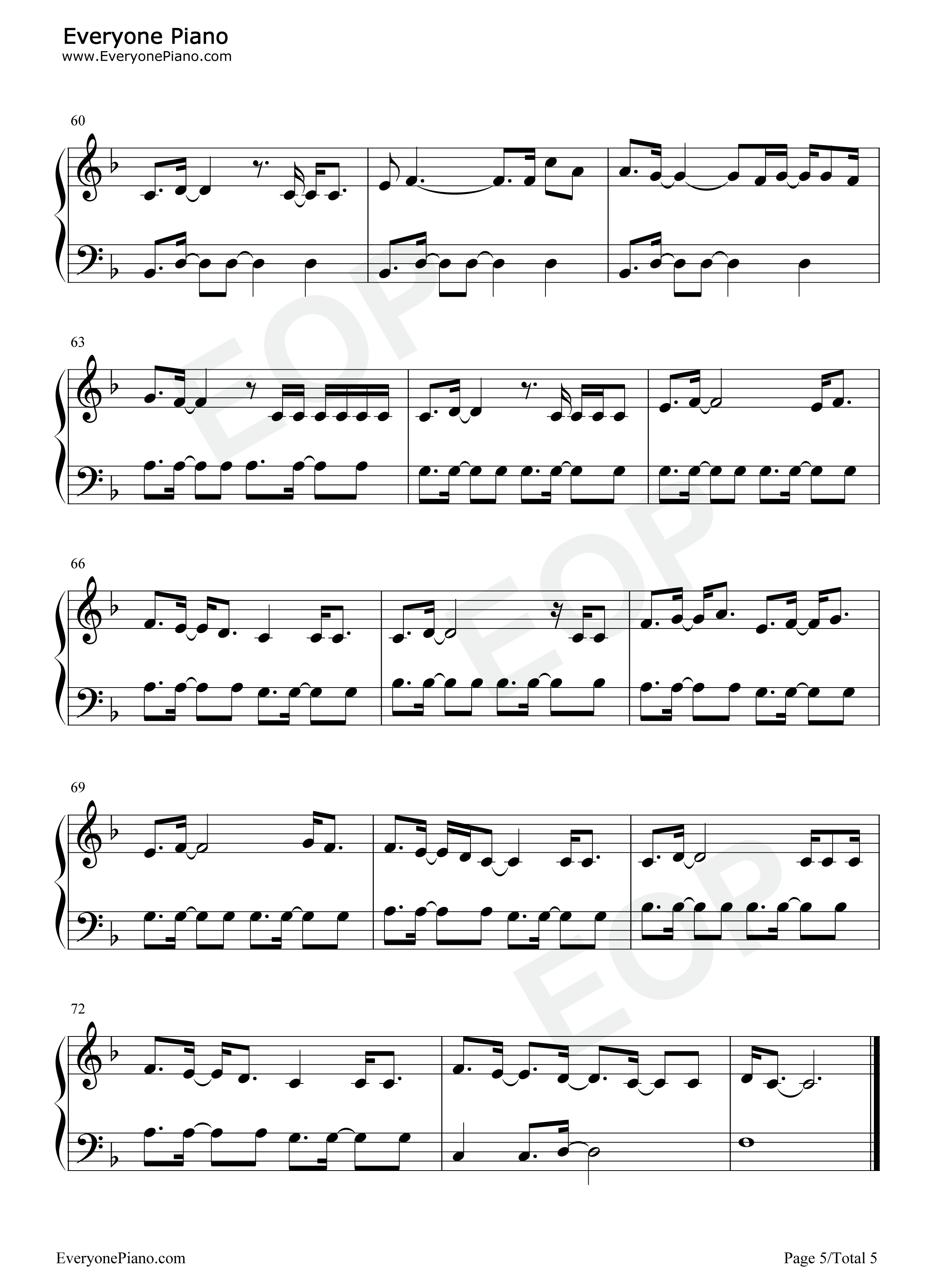 Higher_Power钢琴谱_Coldplay