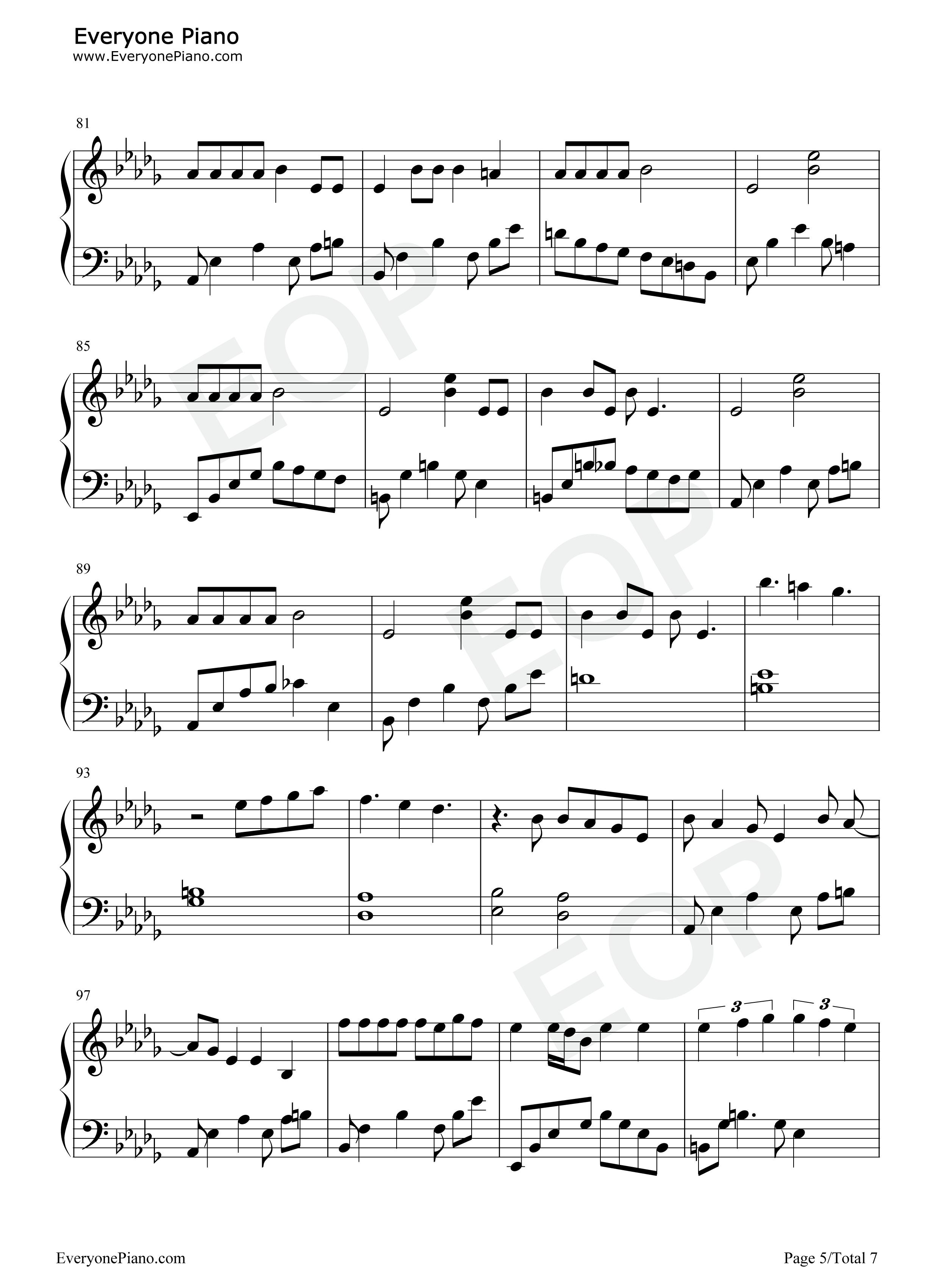 Bad_Alive钢琴谱_威神V