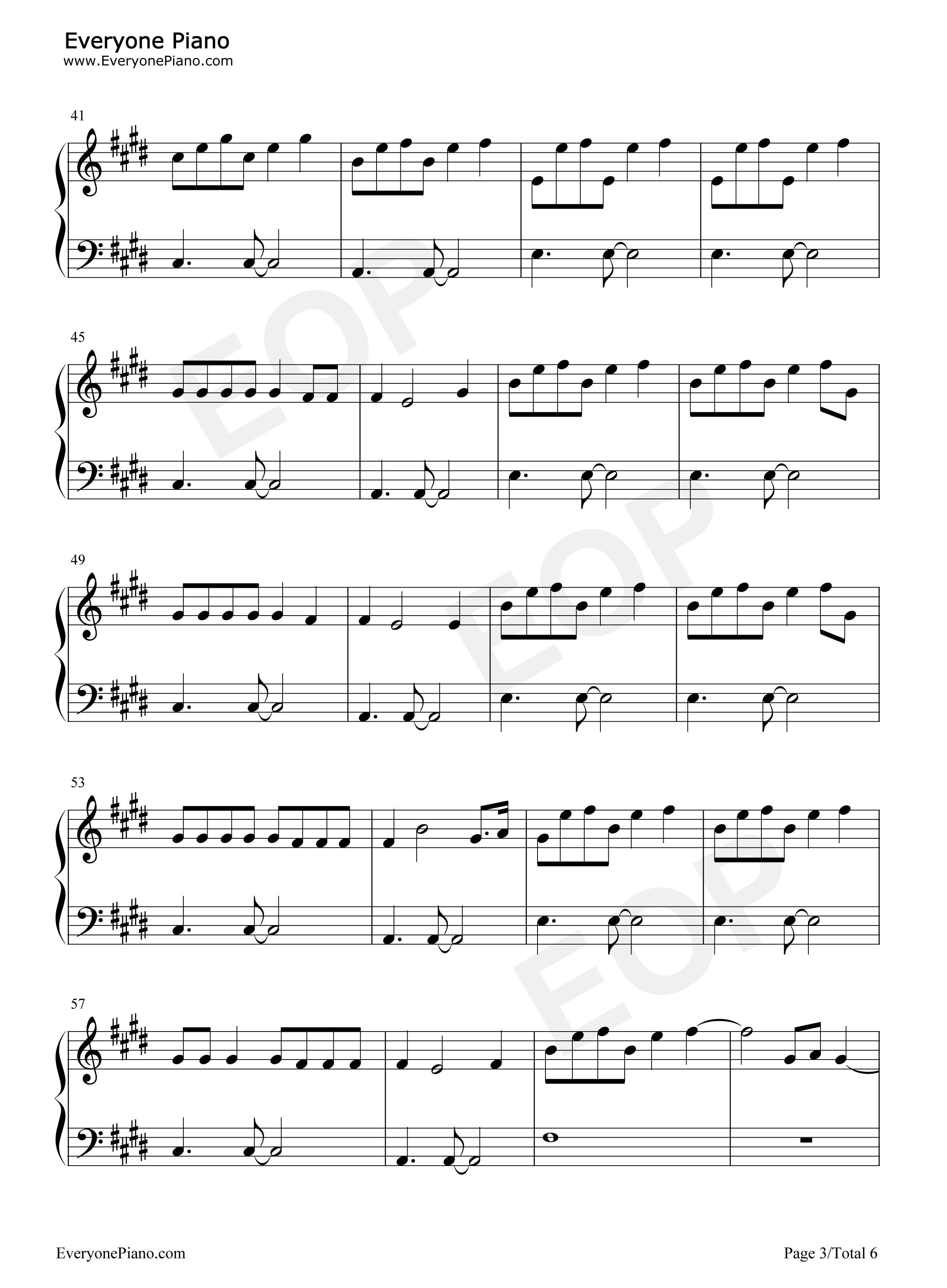 Americas_Sweetheart钢琴谱_LILHUDDY