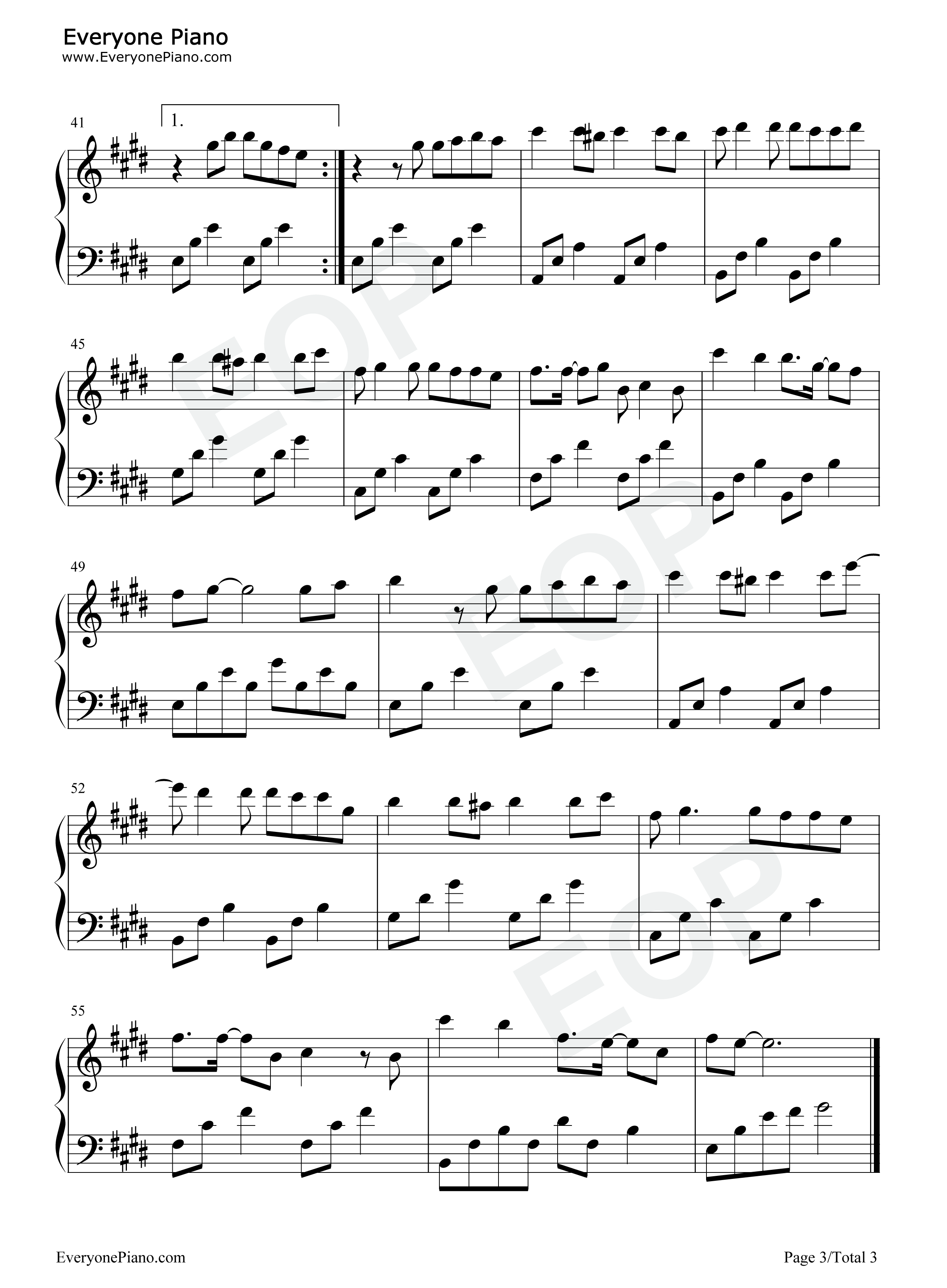 吉他初恋钢琴谱_刘大壮