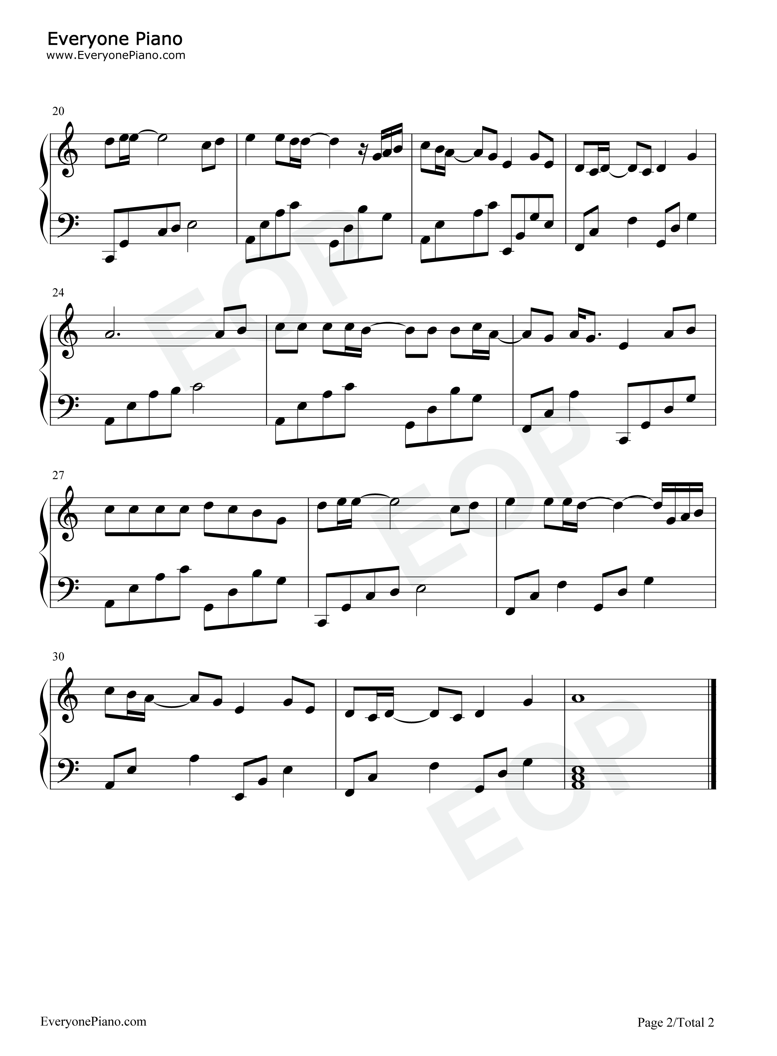 吴哥窟钢琴谱_吴雨霏