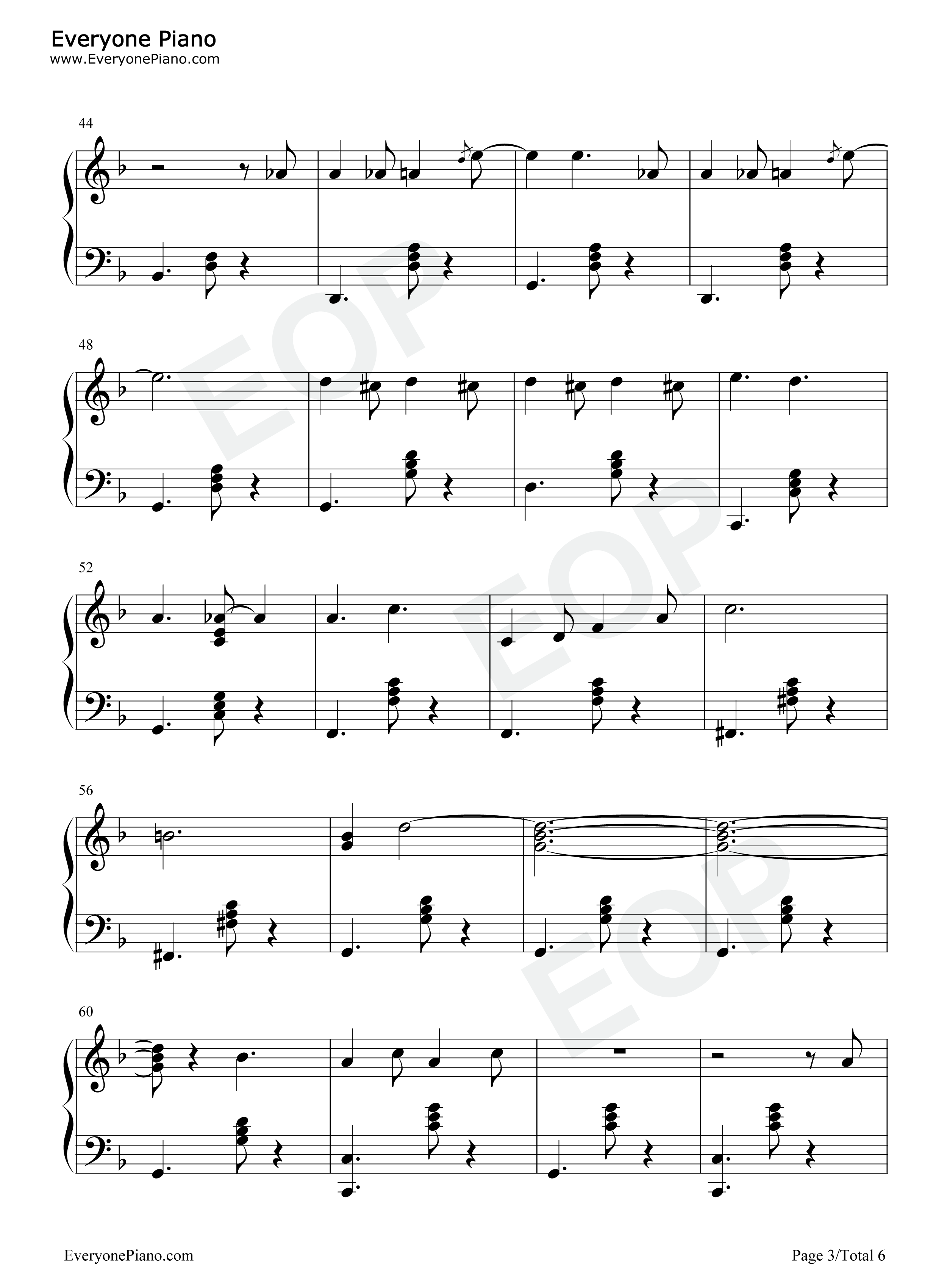 I_Dont_Want_To_Set_The_World_On_Fire钢琴谱_The_Ink_Spots