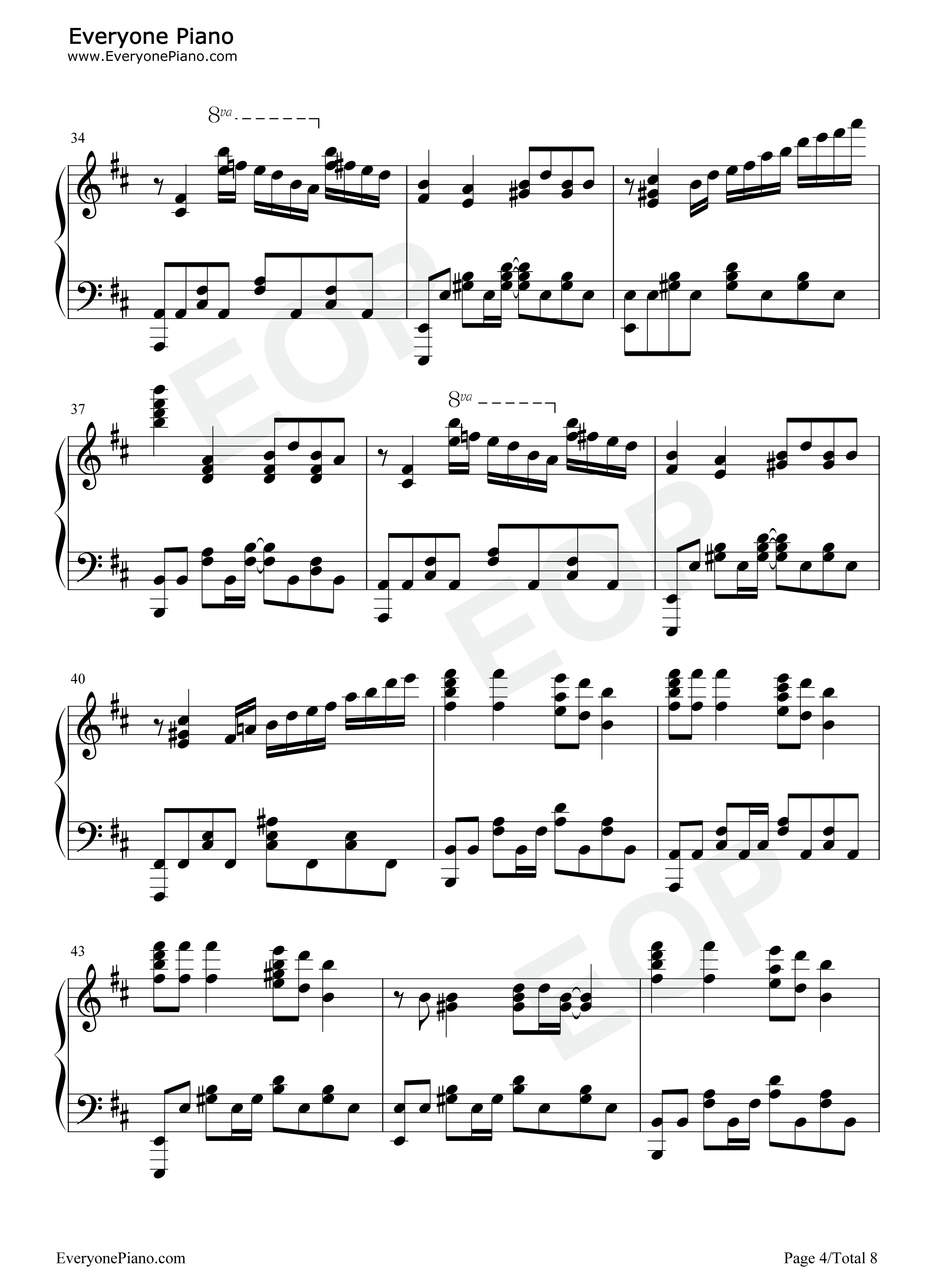 Lost_in_Paradise钢琴谱_ALI_AKLO