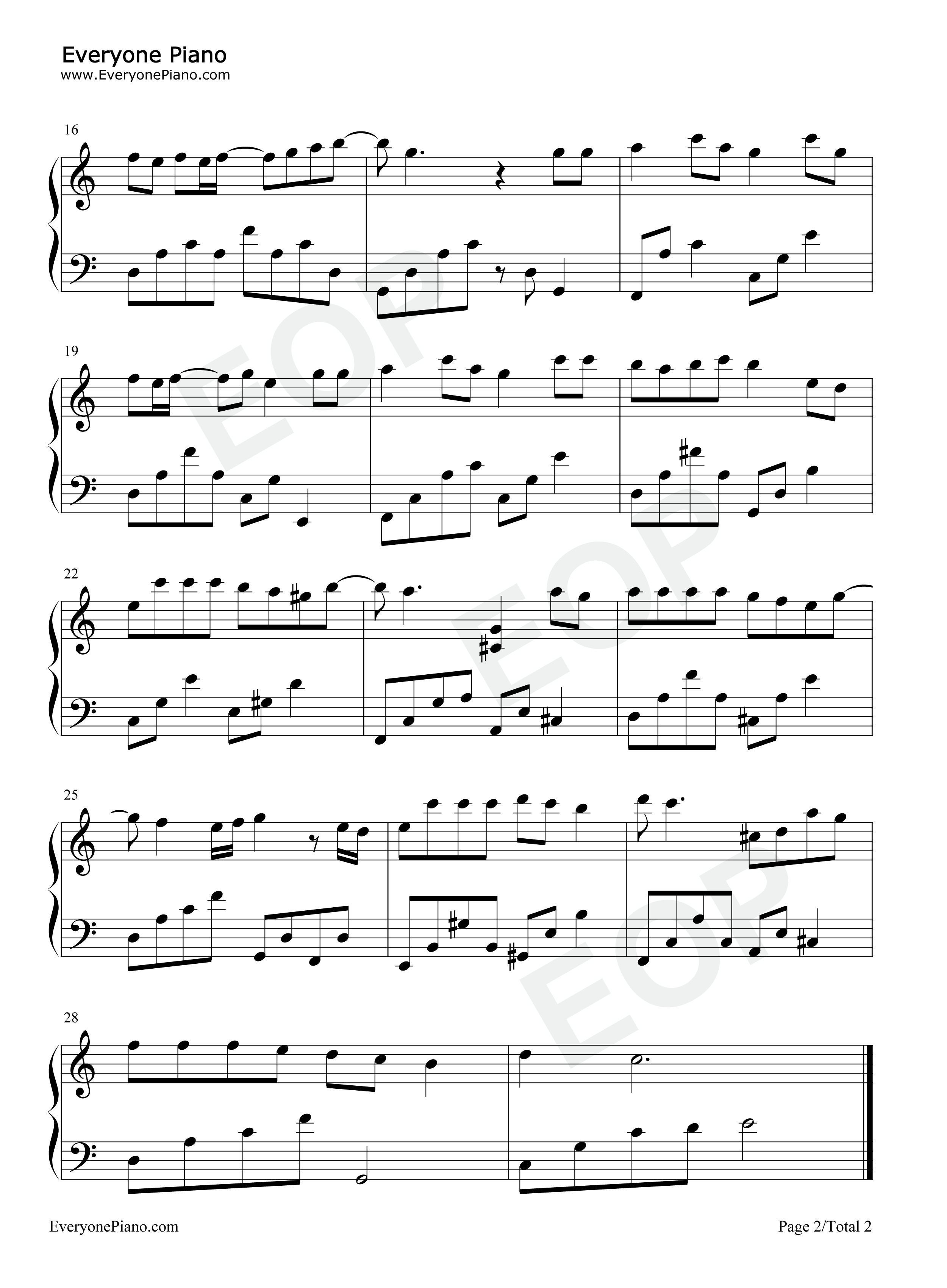 月亮说钢琴谱_陈慧娴