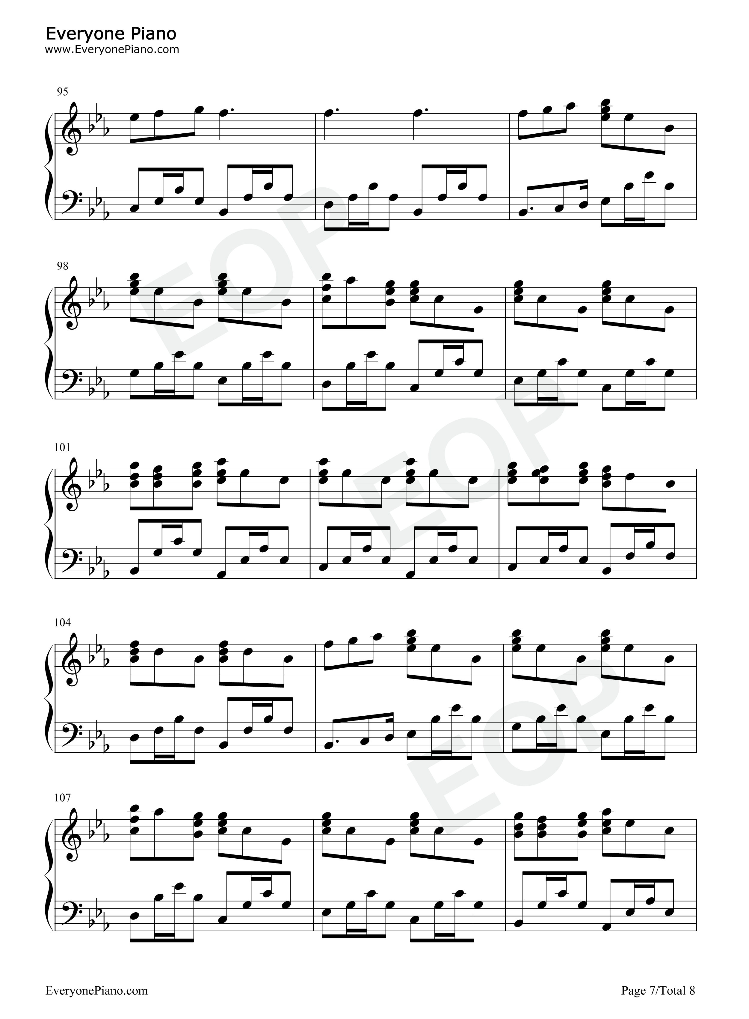 Flightless_Bird_American_Mouth钢琴谱_Iron_&_Wine