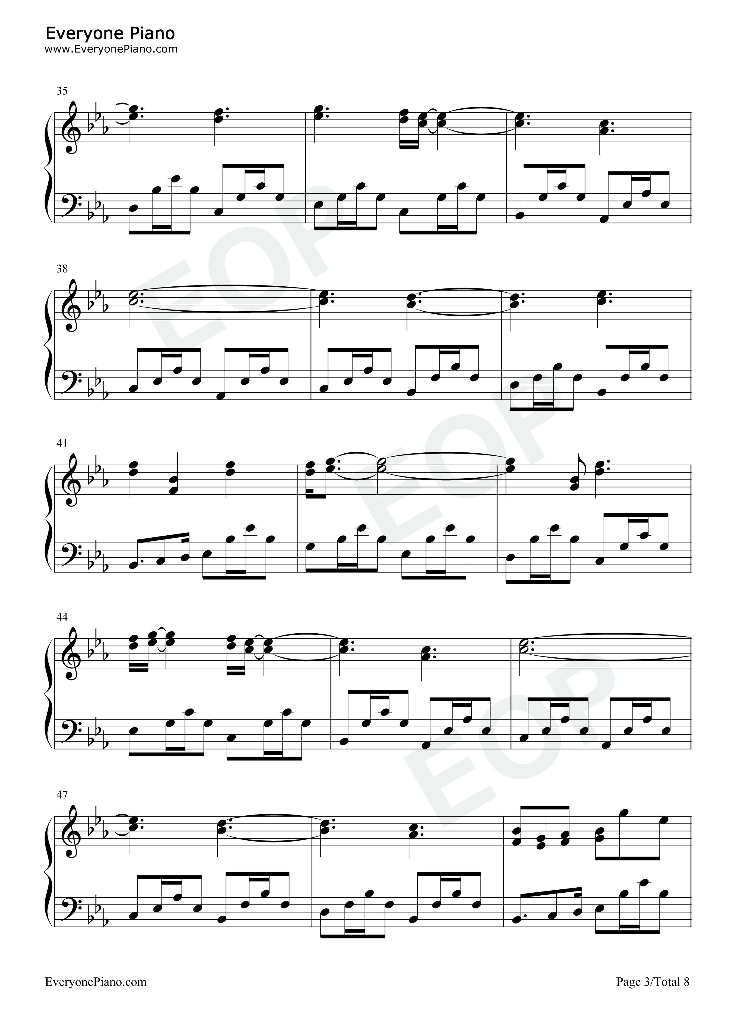 Flightless_Bird_American_Mouth钢琴谱_Iron_&_Wine