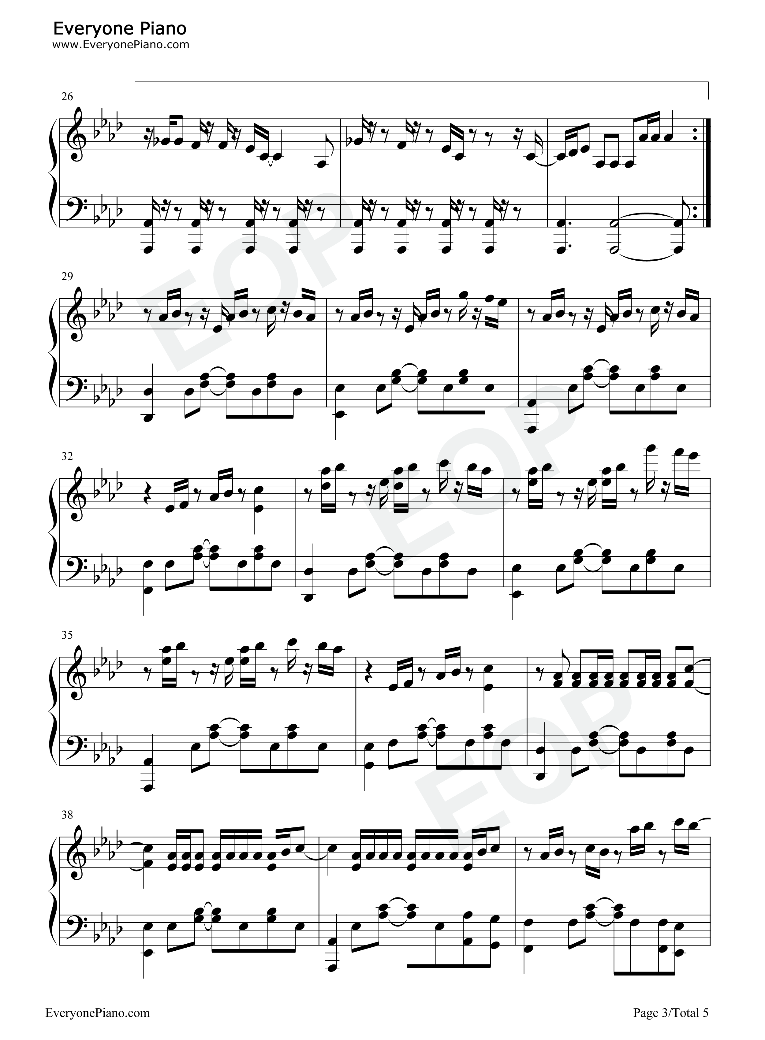 Butter钢琴谱_防弹少年团