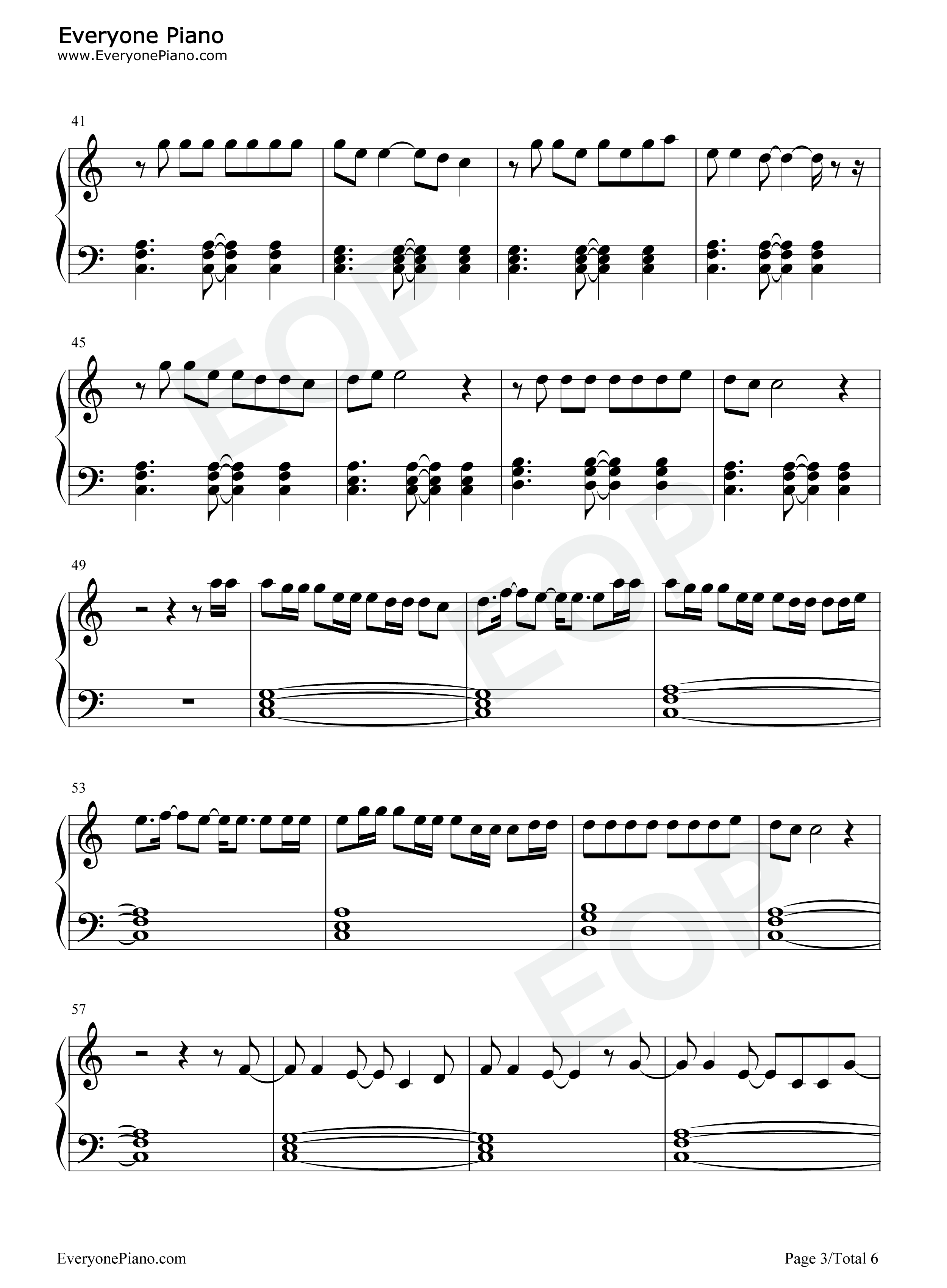 We_Are_the_People钢琴谱_Martin_Garrix_Bono_The_Edge