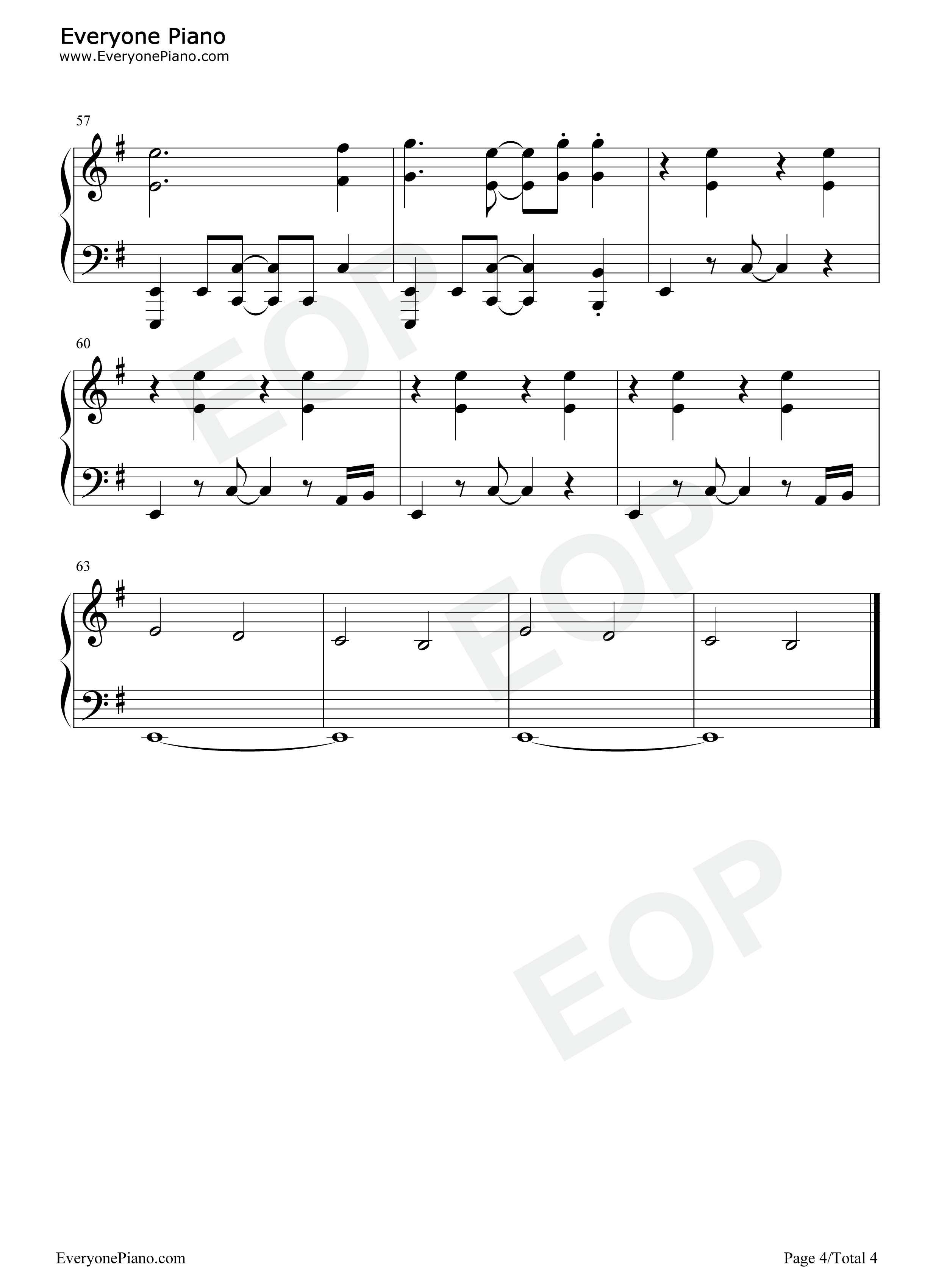 No_Chances钢琴谱_Twenty_One_Pilots