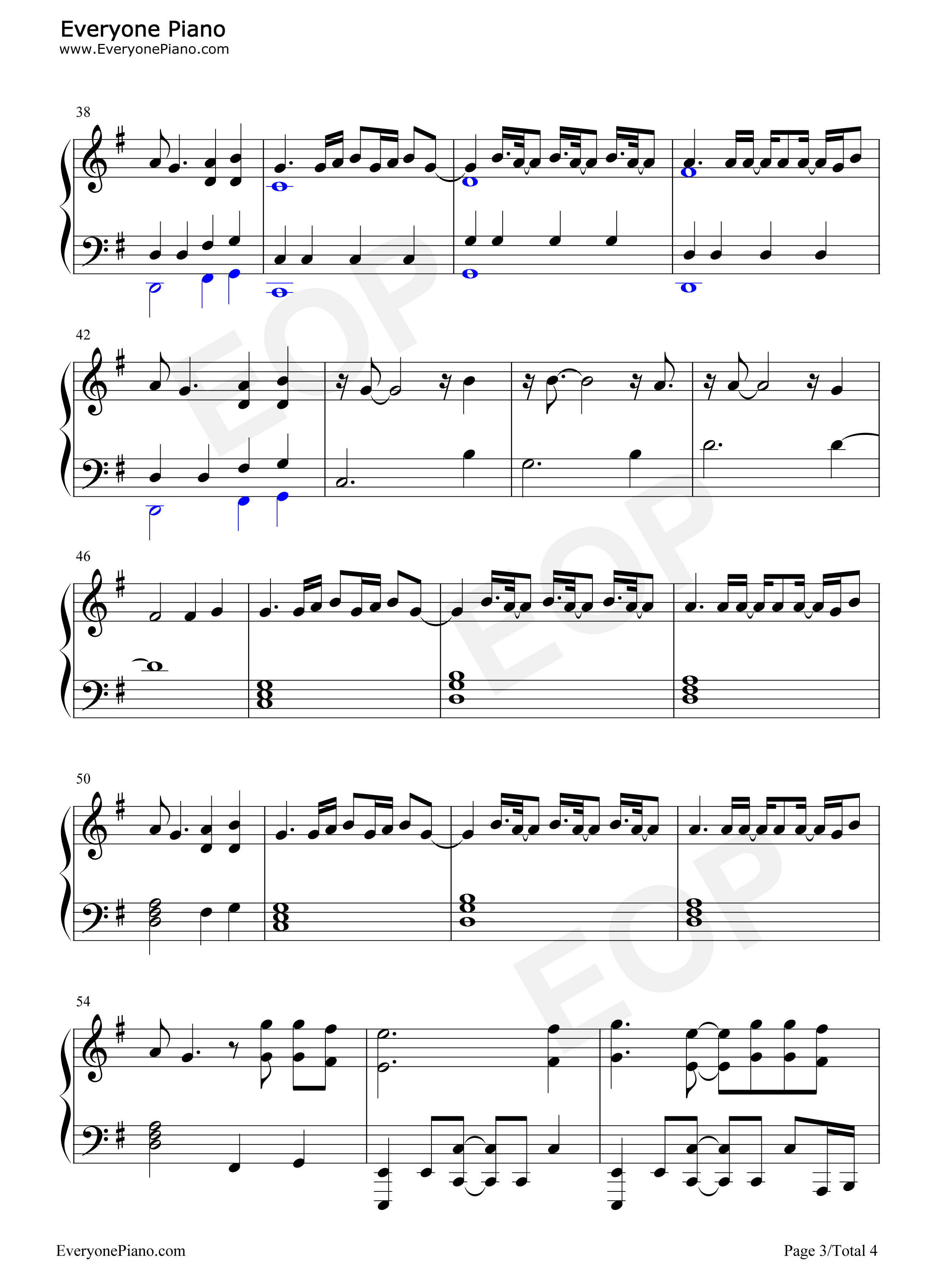 No_Chances钢琴谱_Twenty_One_Pilots