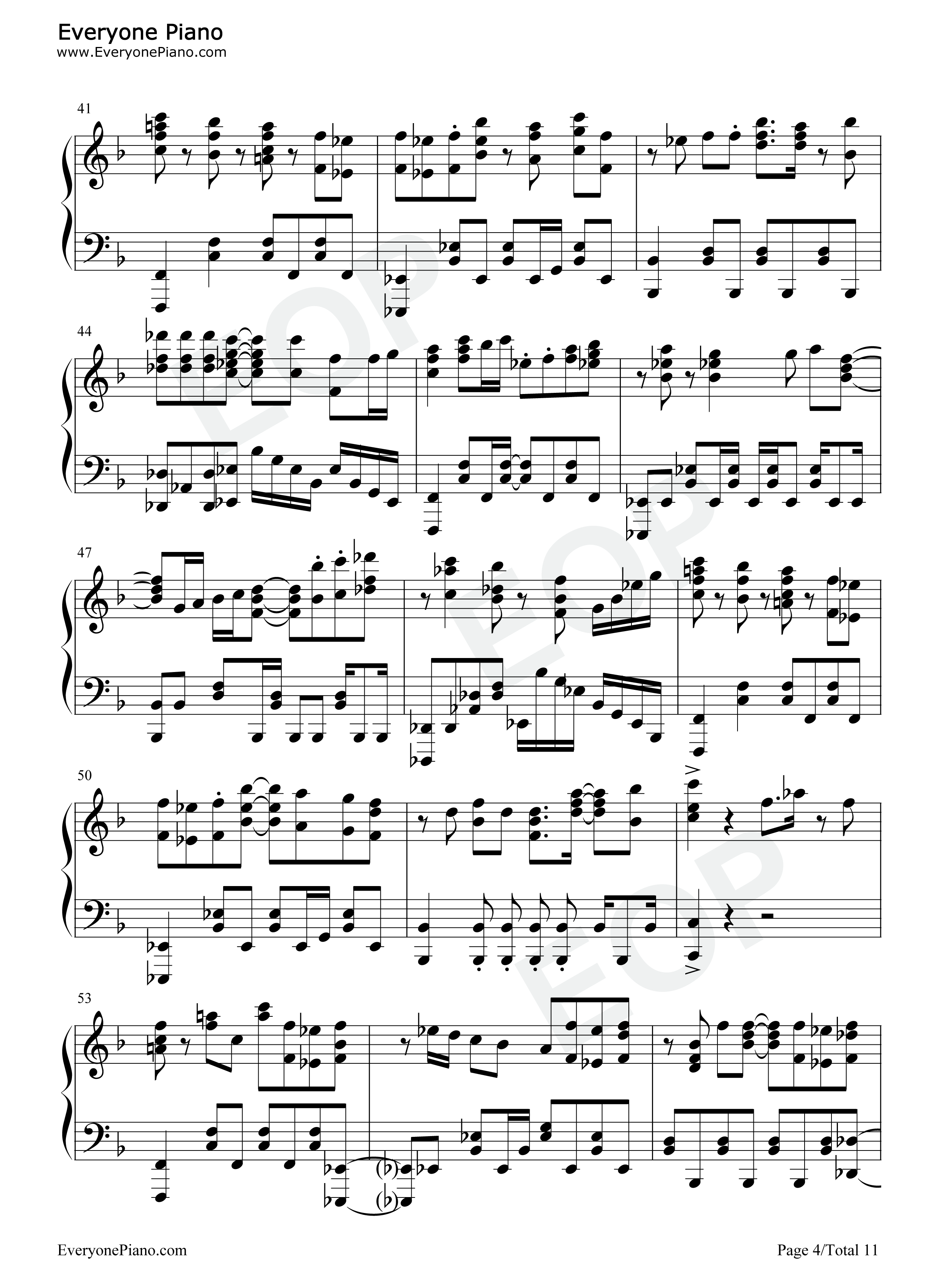 Chance_Revenge钢琴谱_安月名莉子