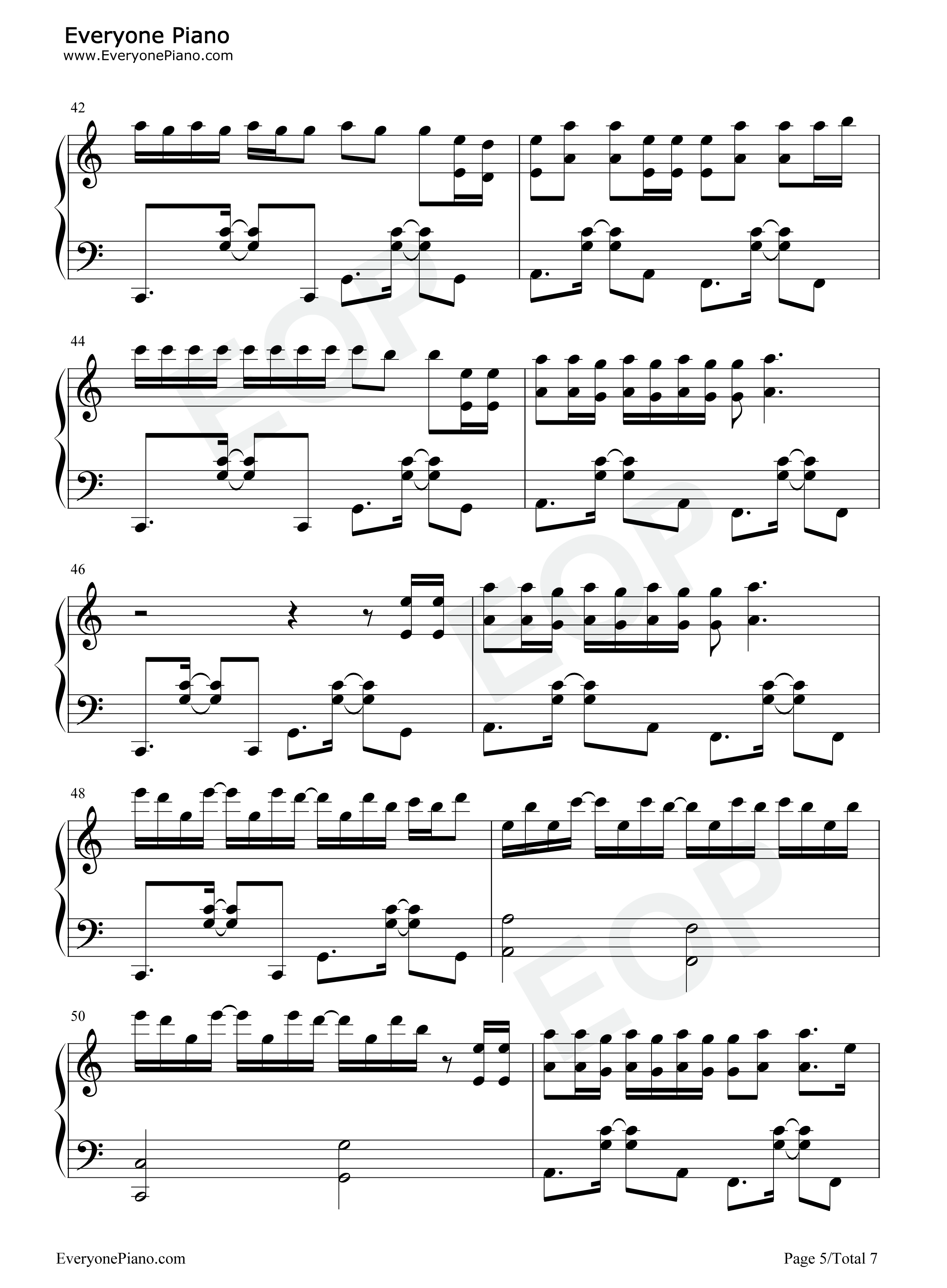 野摩托钢琴谱_郭镐鸣