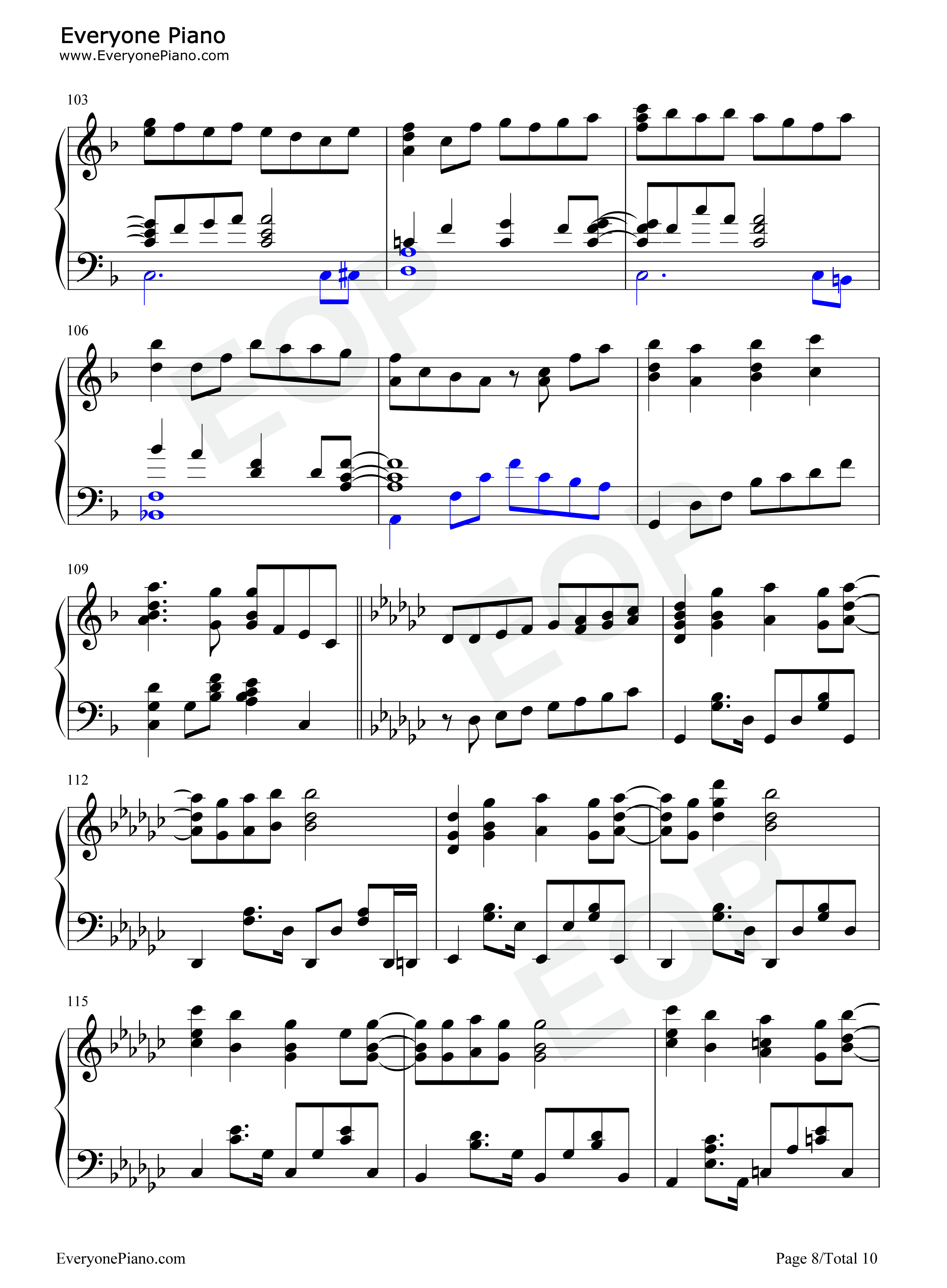 ユメイロコンパス钢琴谱_Fourfolium