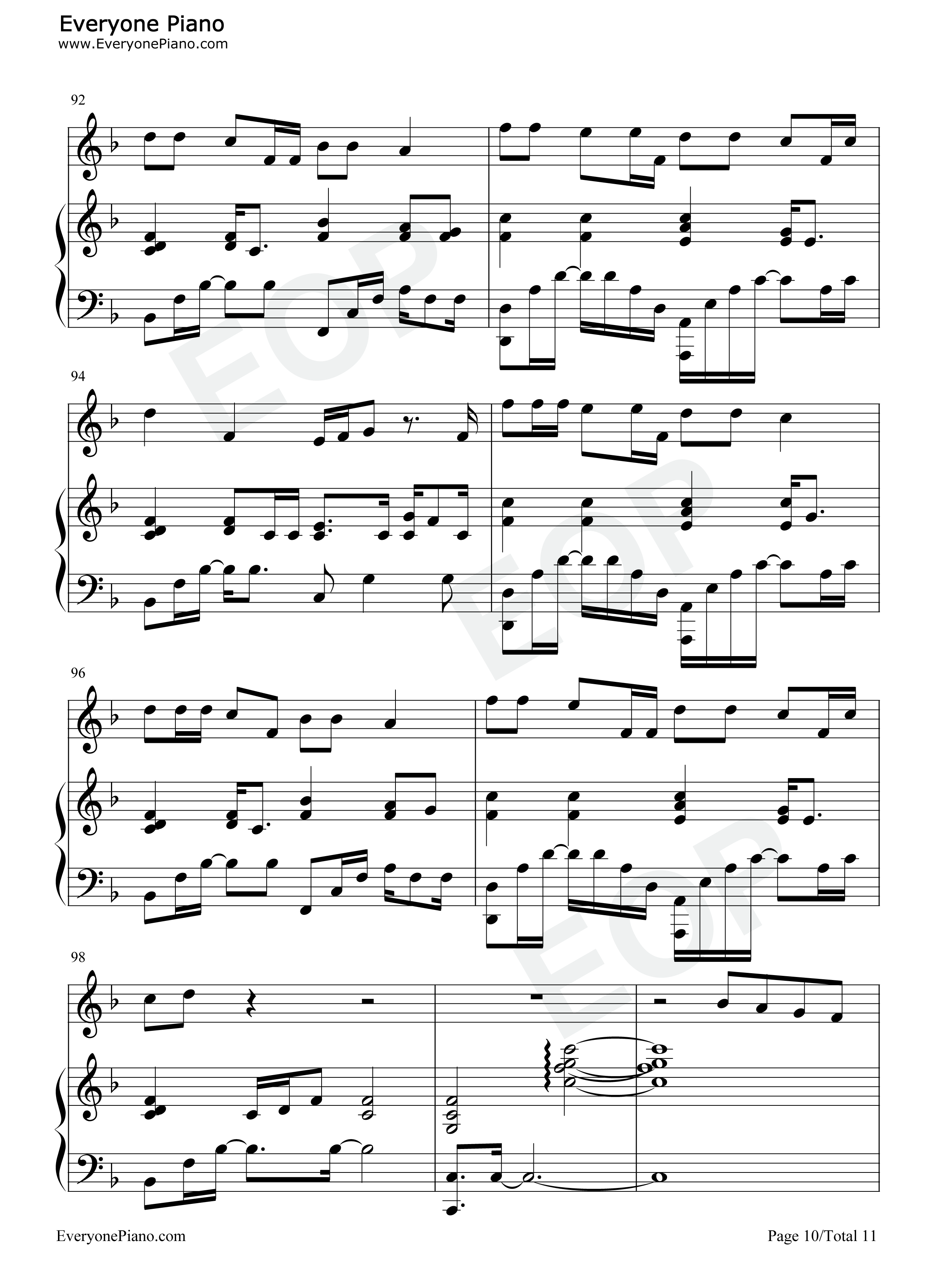 我不知道钢琴谱_梁博