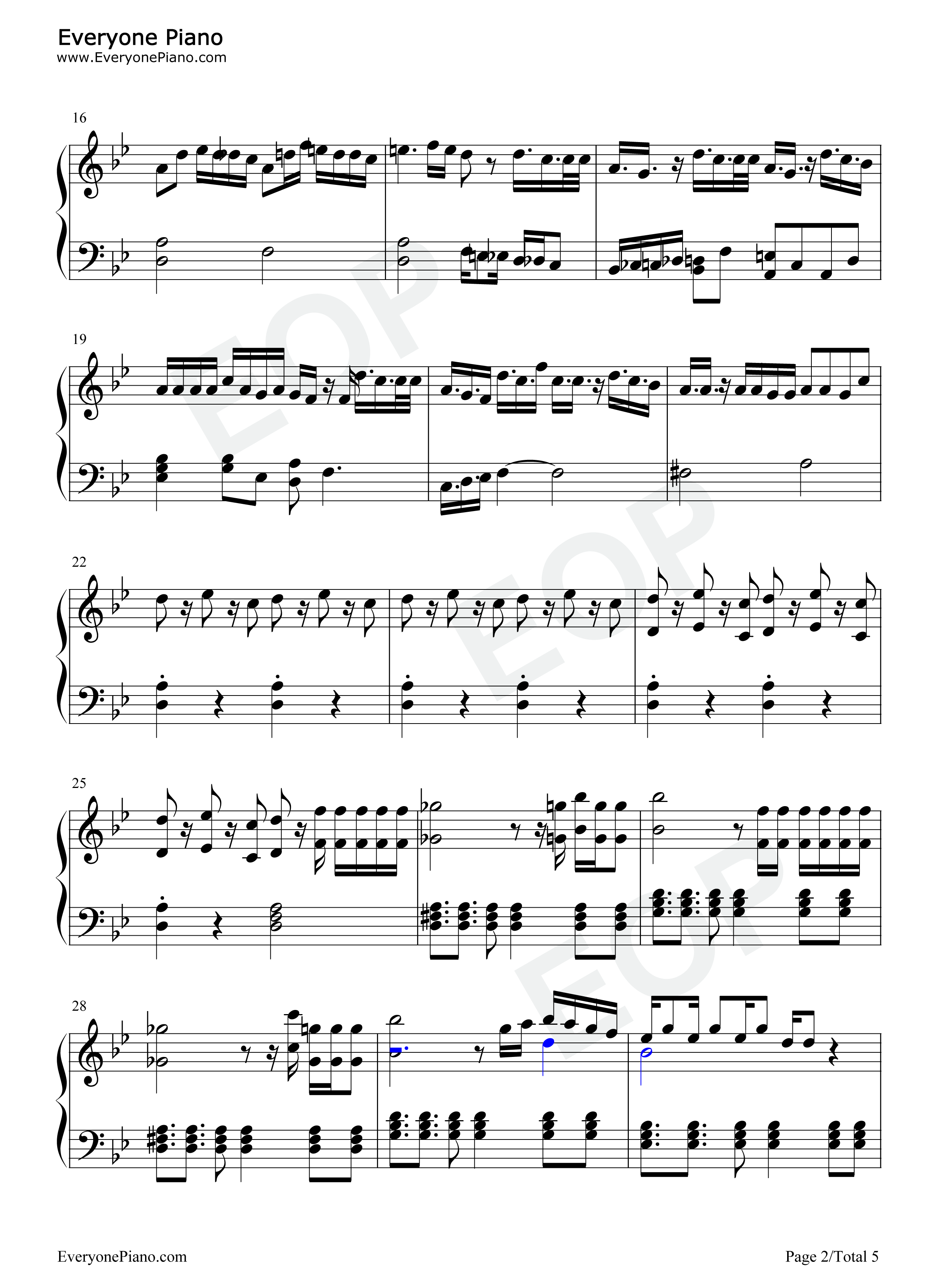 Dont_Call_Me钢琴谱_SHINee