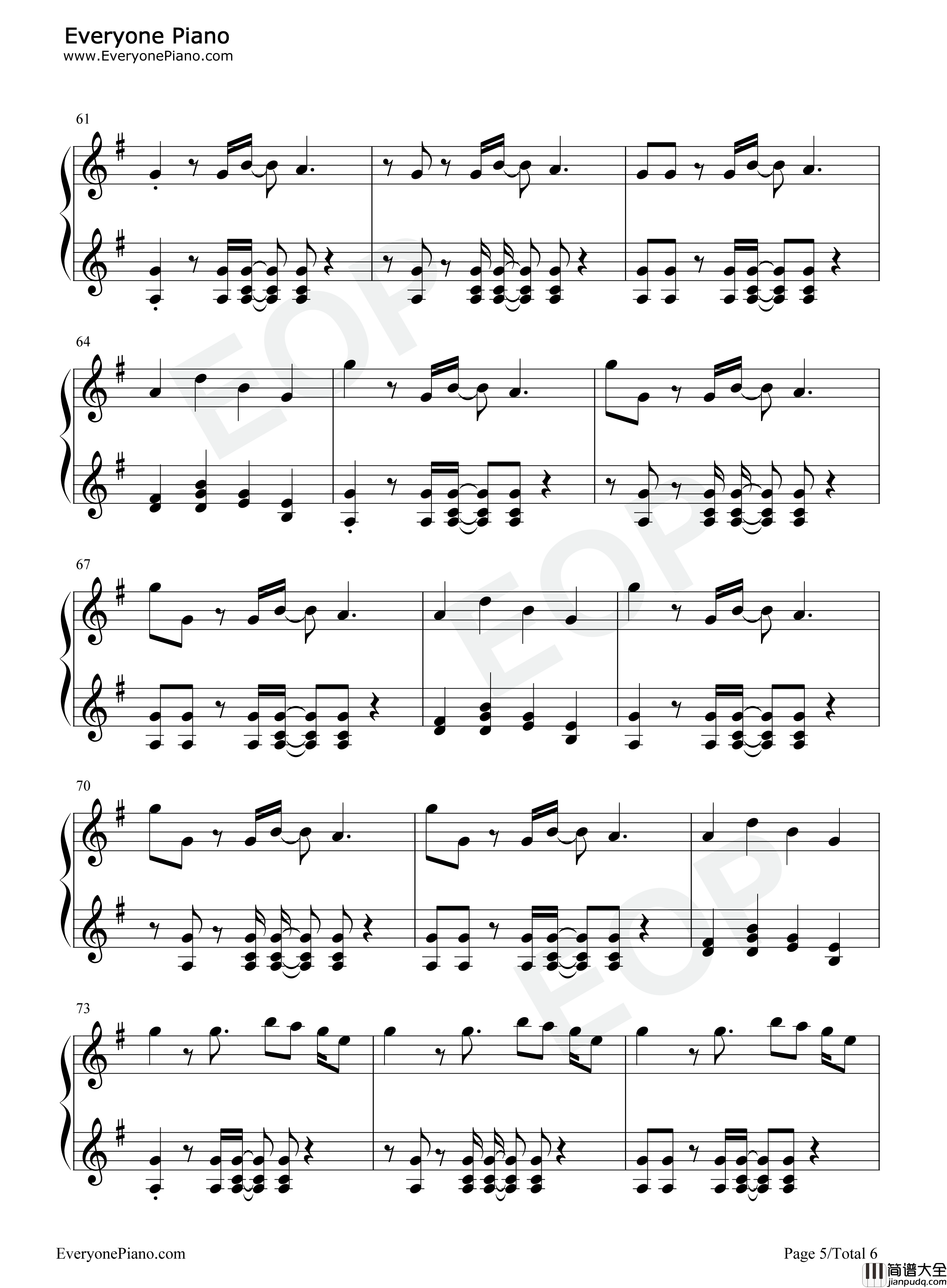 Sunshine钢琴谱_Tieks_Dan_Harkna