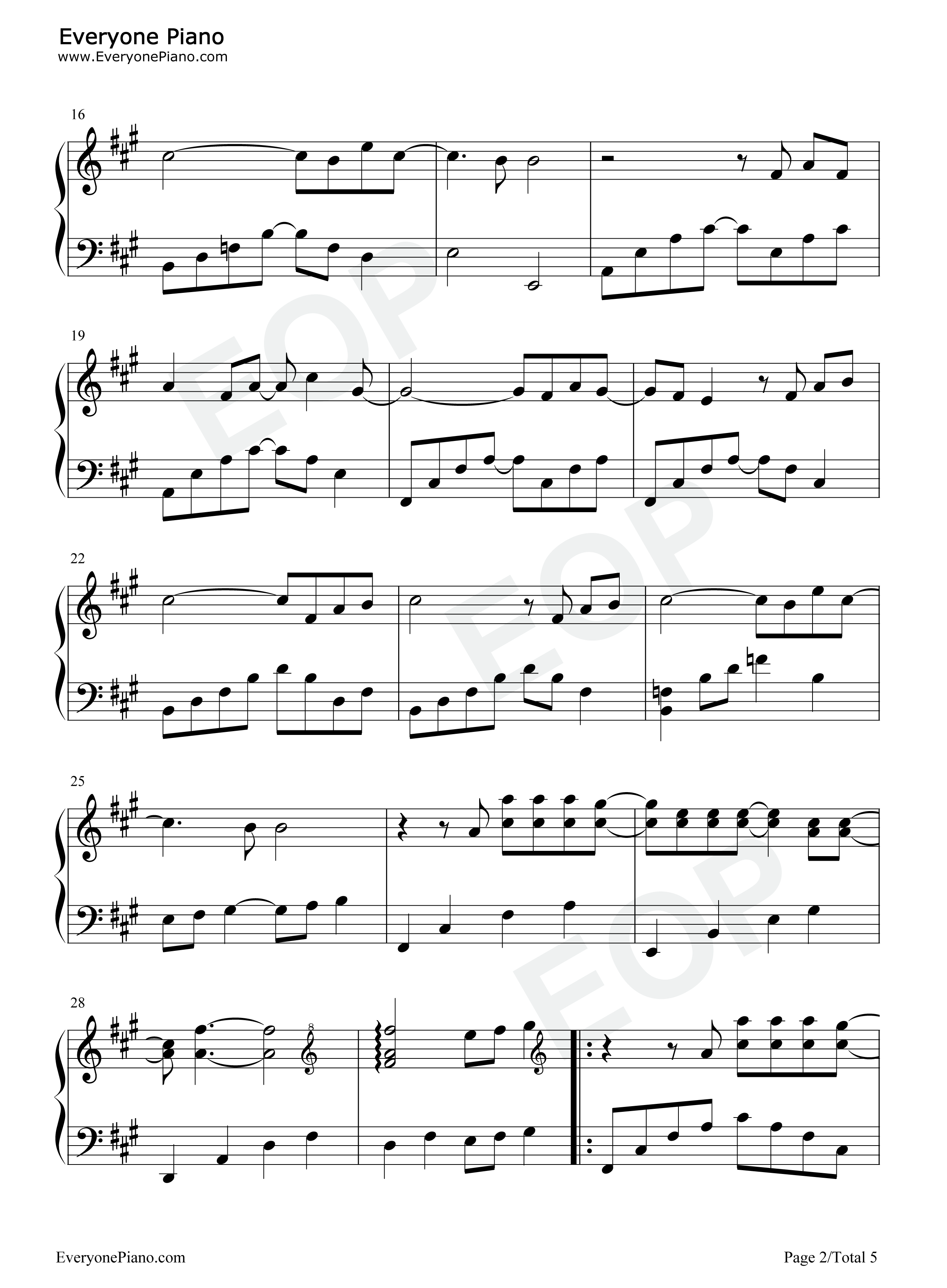 分身钢琴谱_单依纯