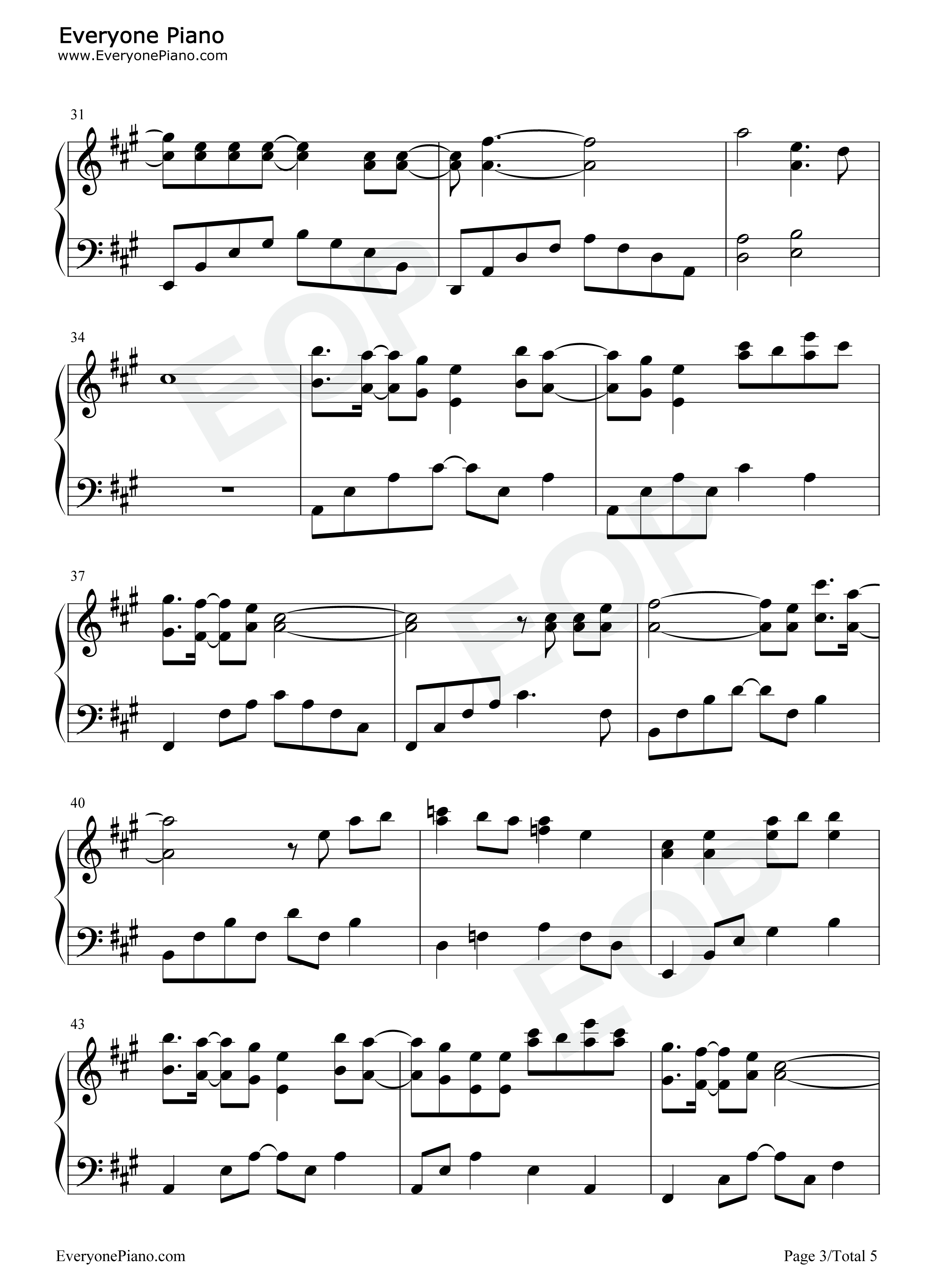 分身钢琴谱_单依纯