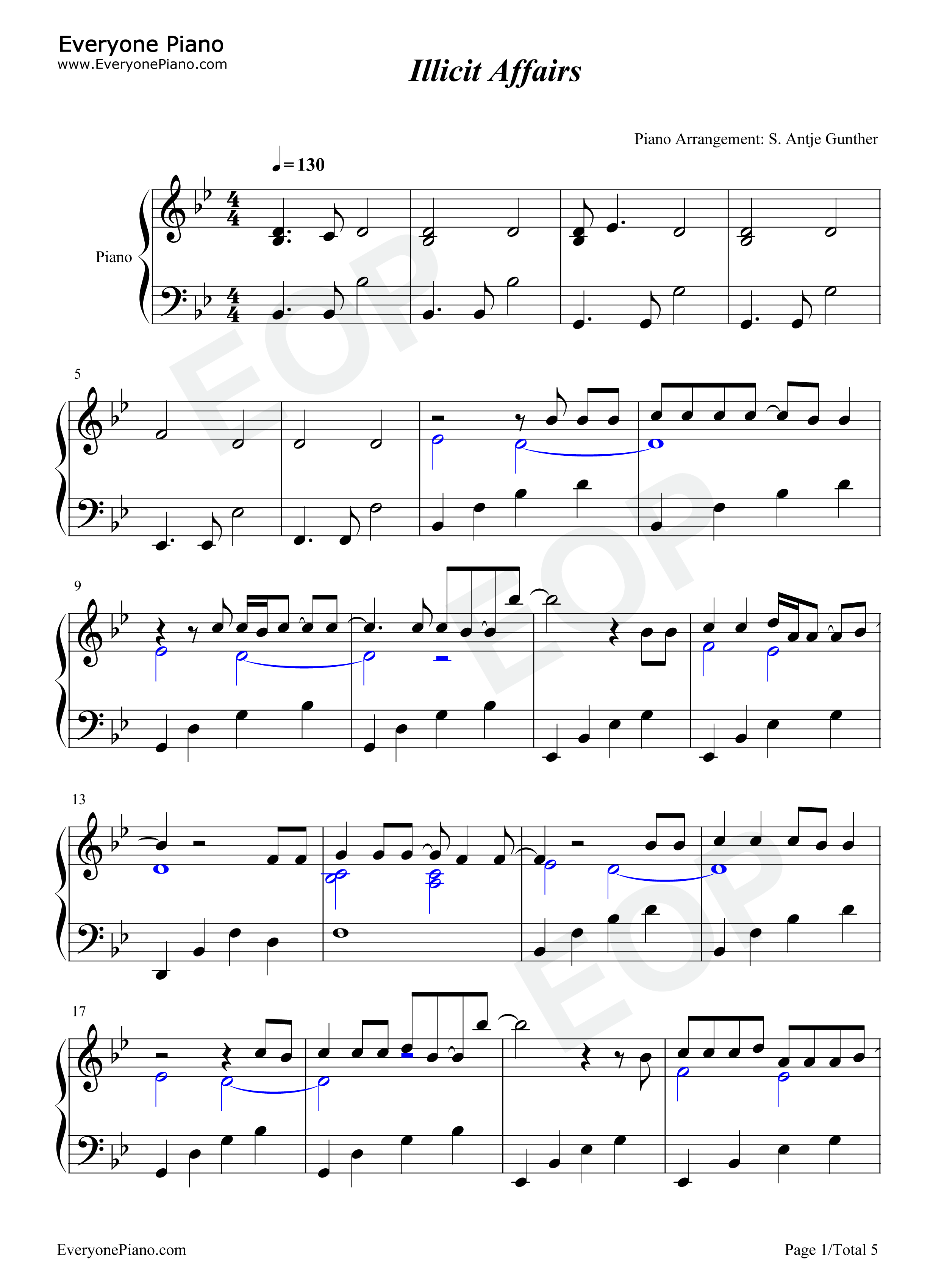 Illicit_Affairs钢琴谱_Taylor_Swift