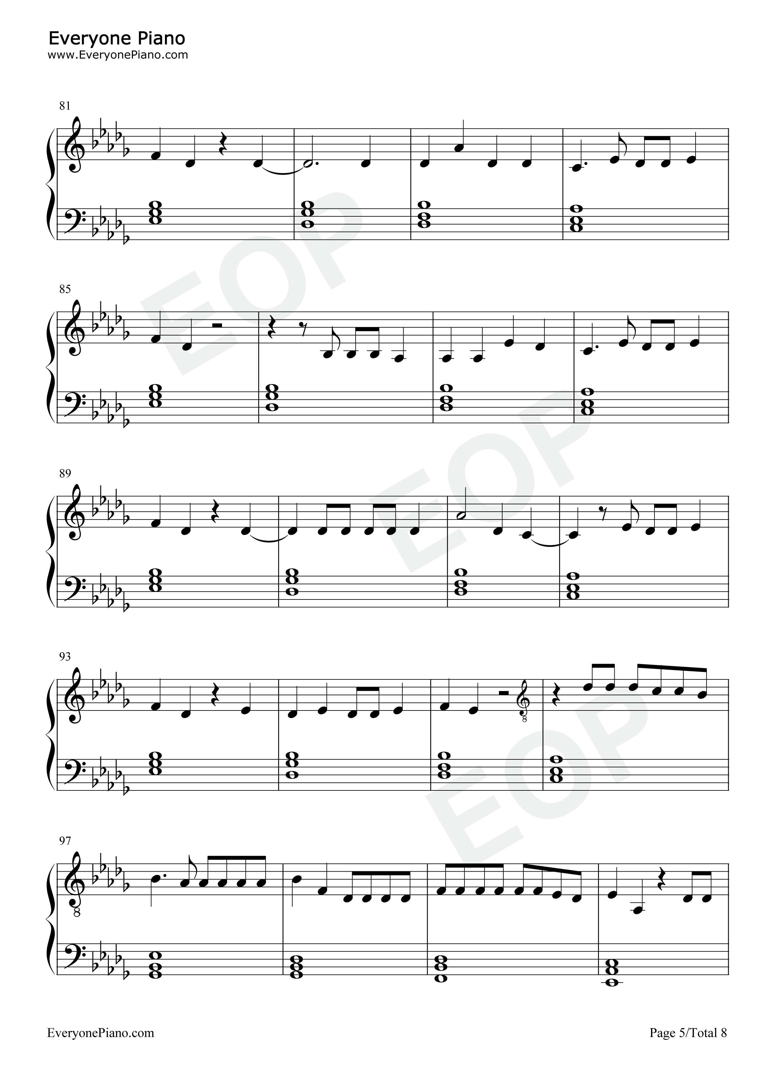 Yonaguni钢琴谱_Bad_Bunny