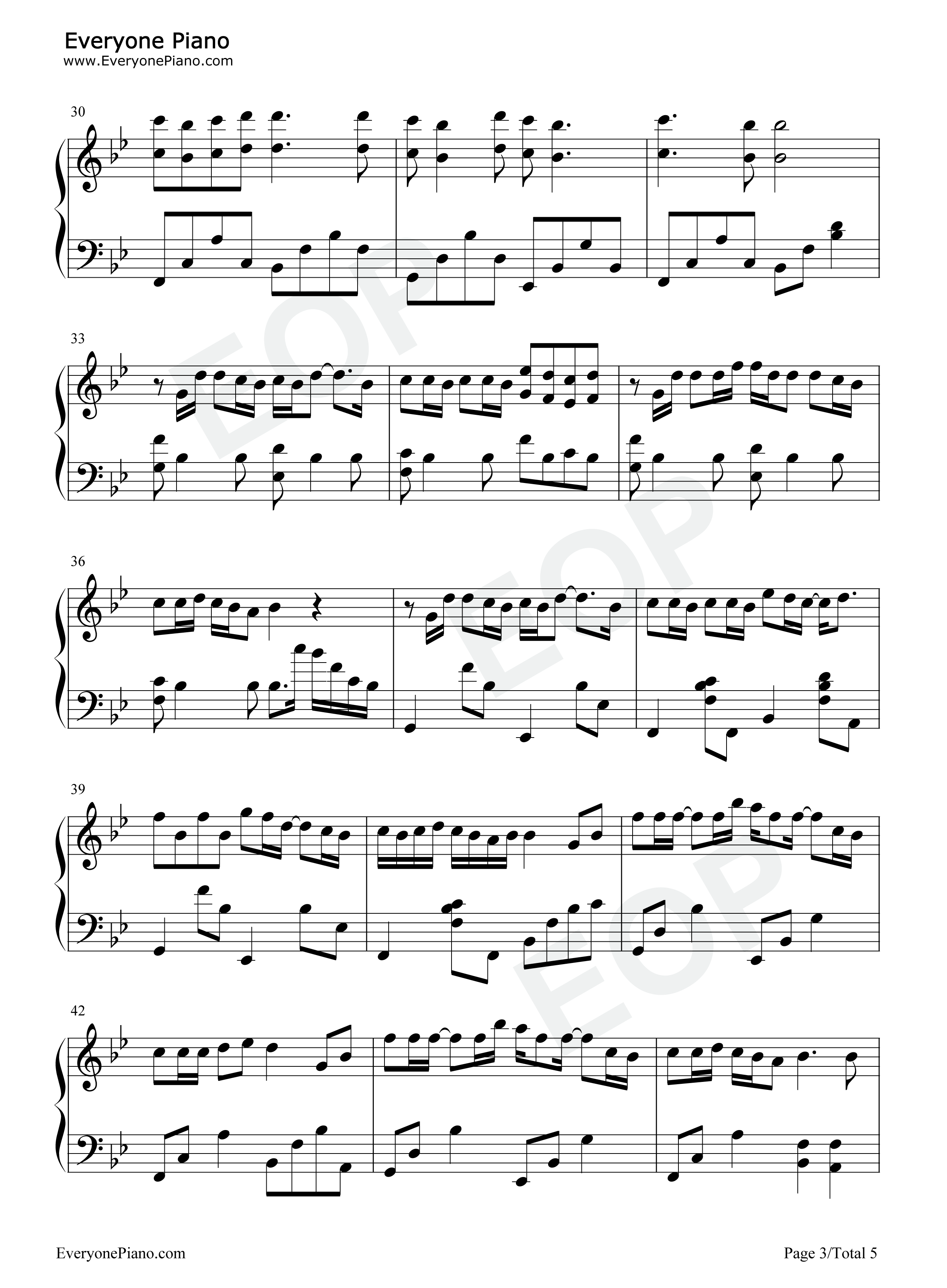 银河与星斗钢琴谱_yihuik苡慧