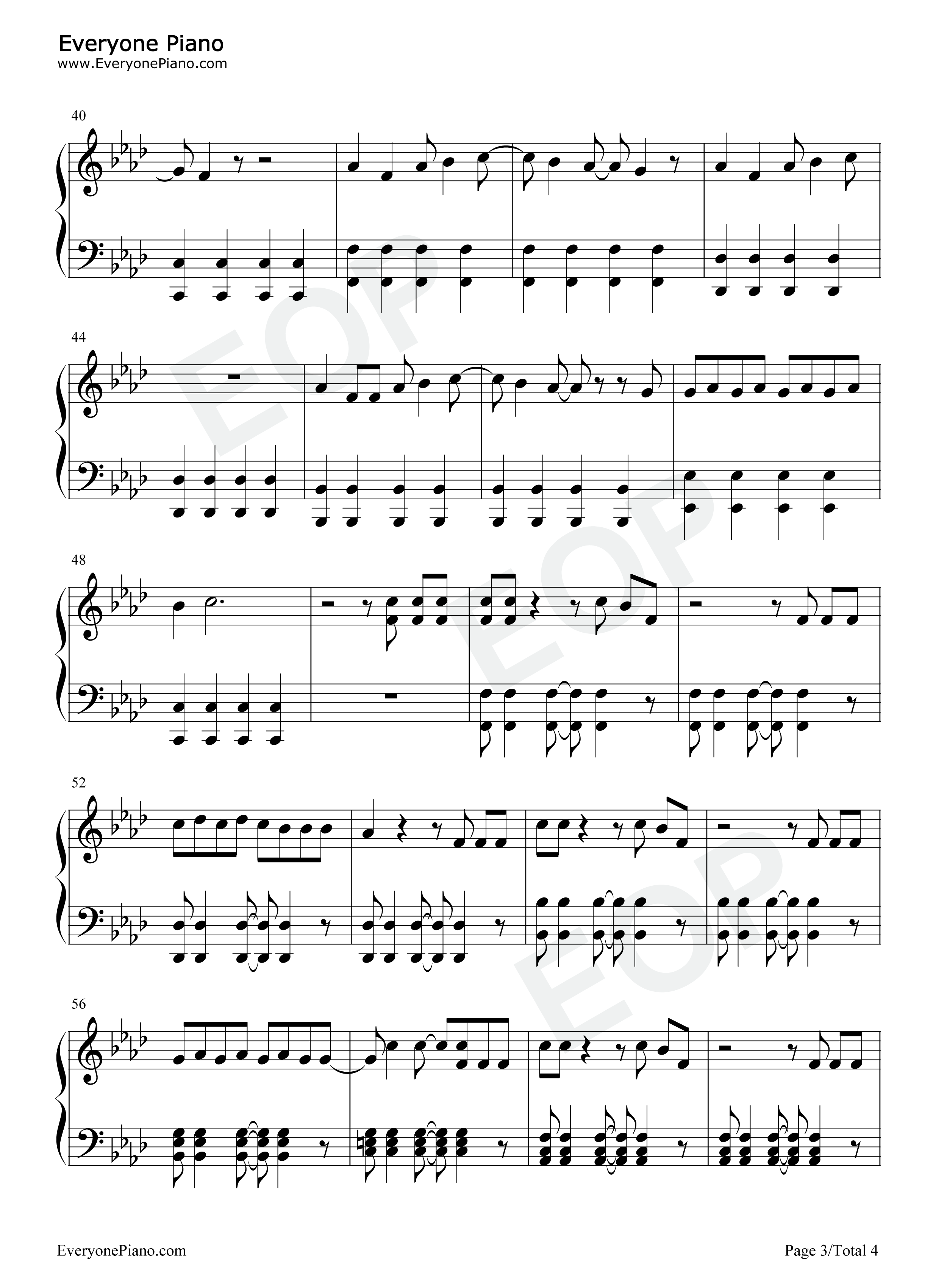 Bonnie_Clyde钢琴谱_宋雨琦