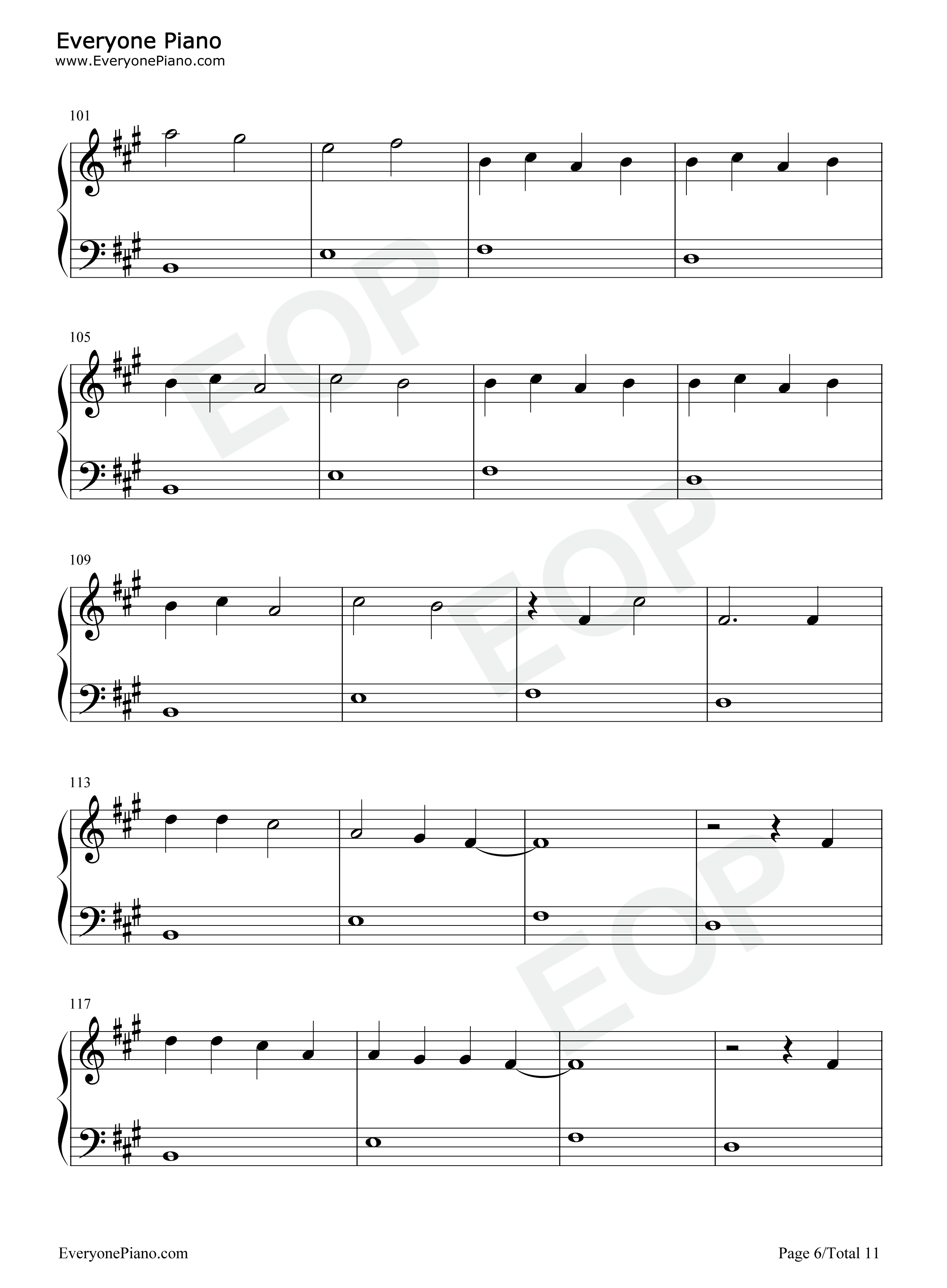 Love_Again钢琴谱_Dua_Lipa