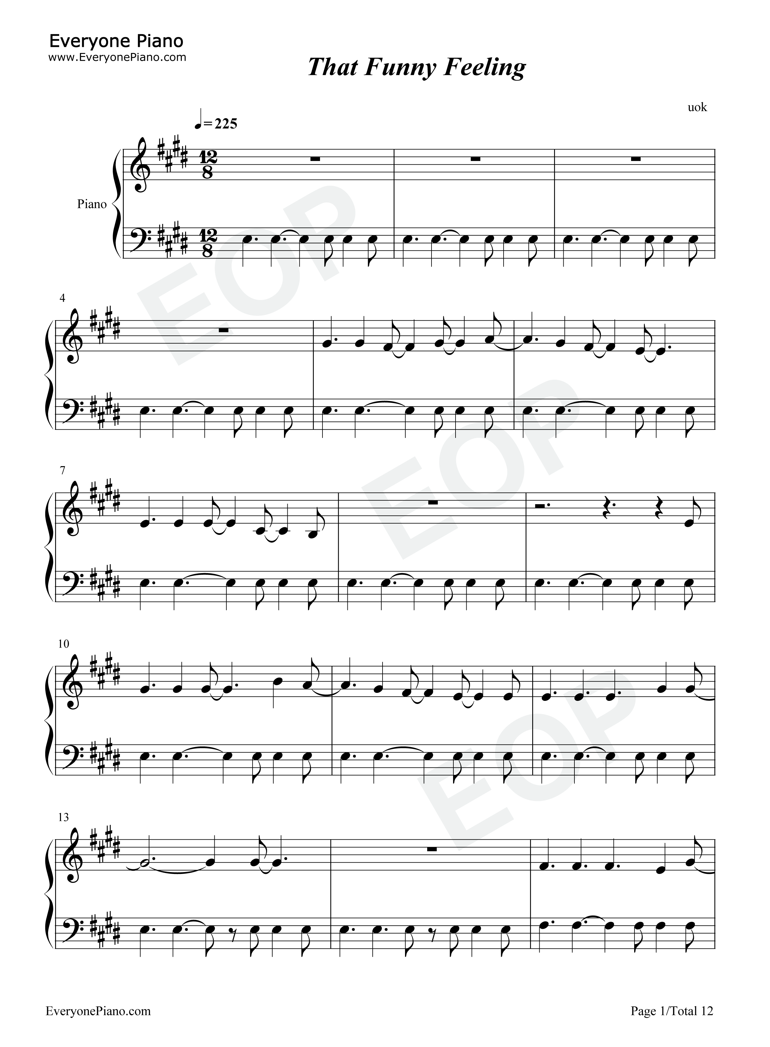 That_Funny_Feeling钢琴谱_Bo_Burnham