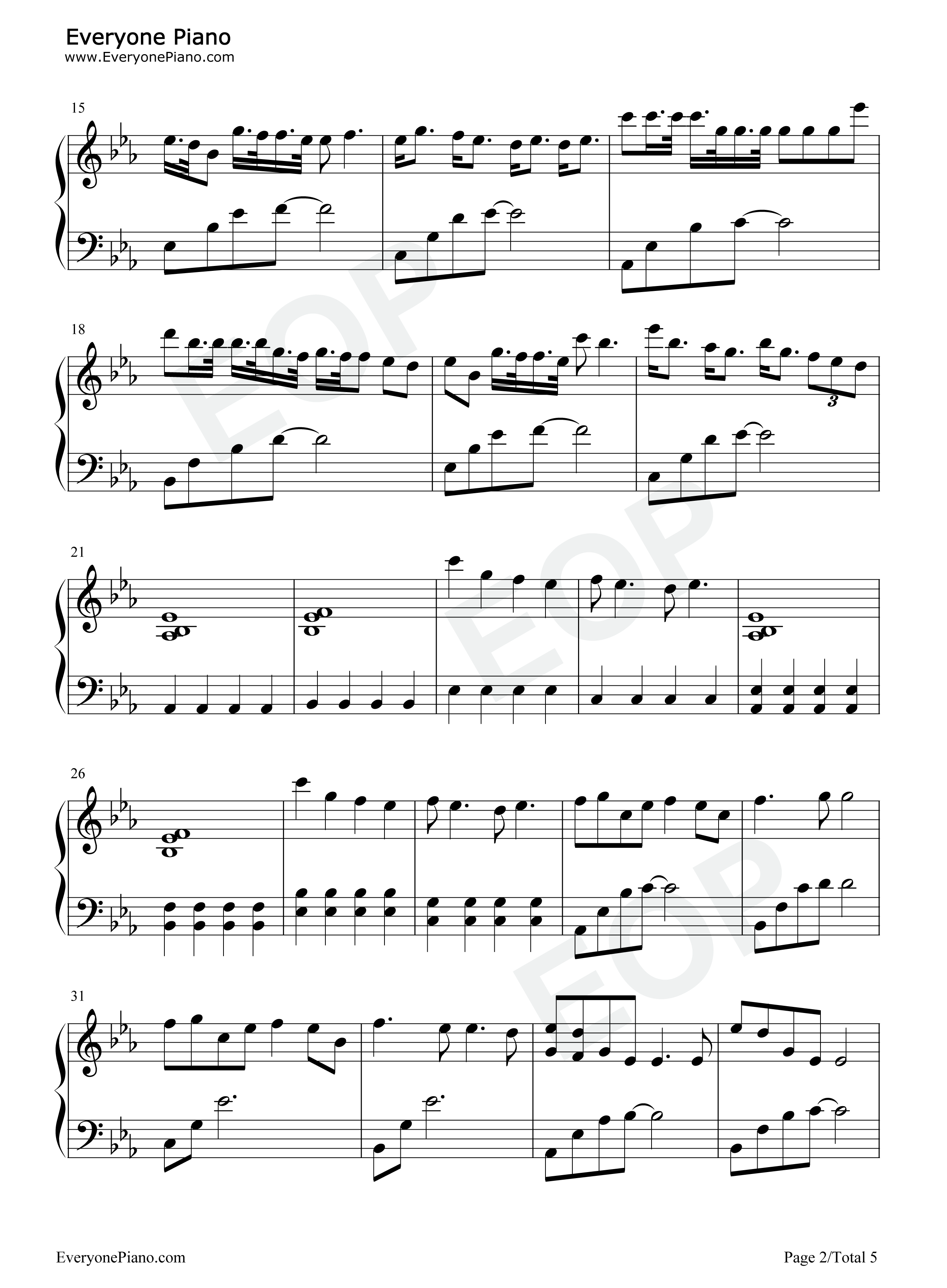 ハレハレヤ钢琴谱_羽生まゐご_Flower_初音未来