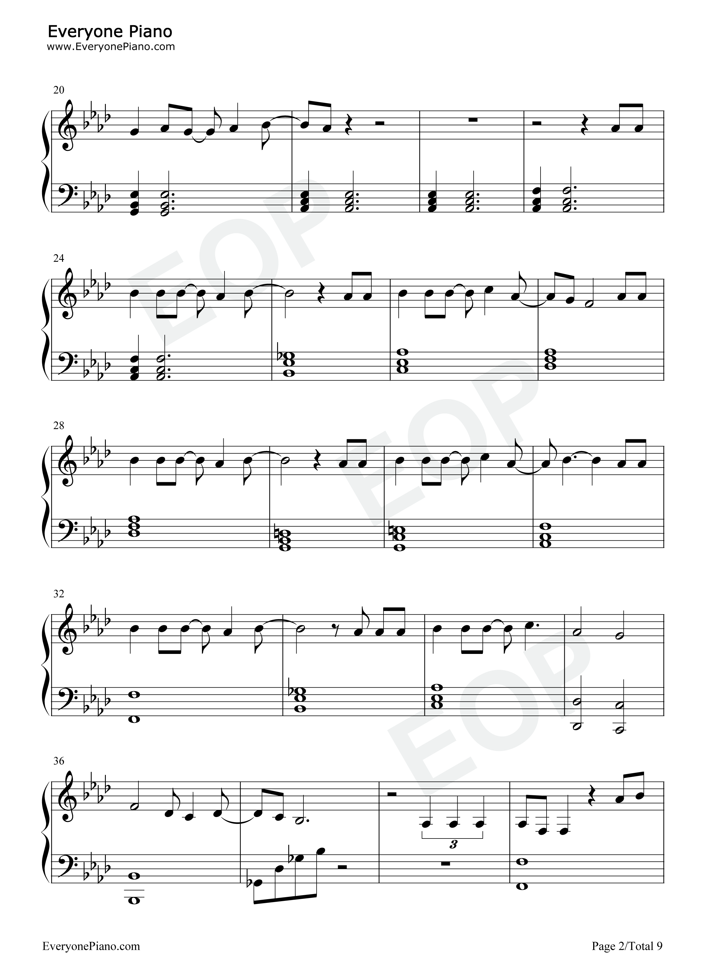 Alcohol钢琴谱_Twice