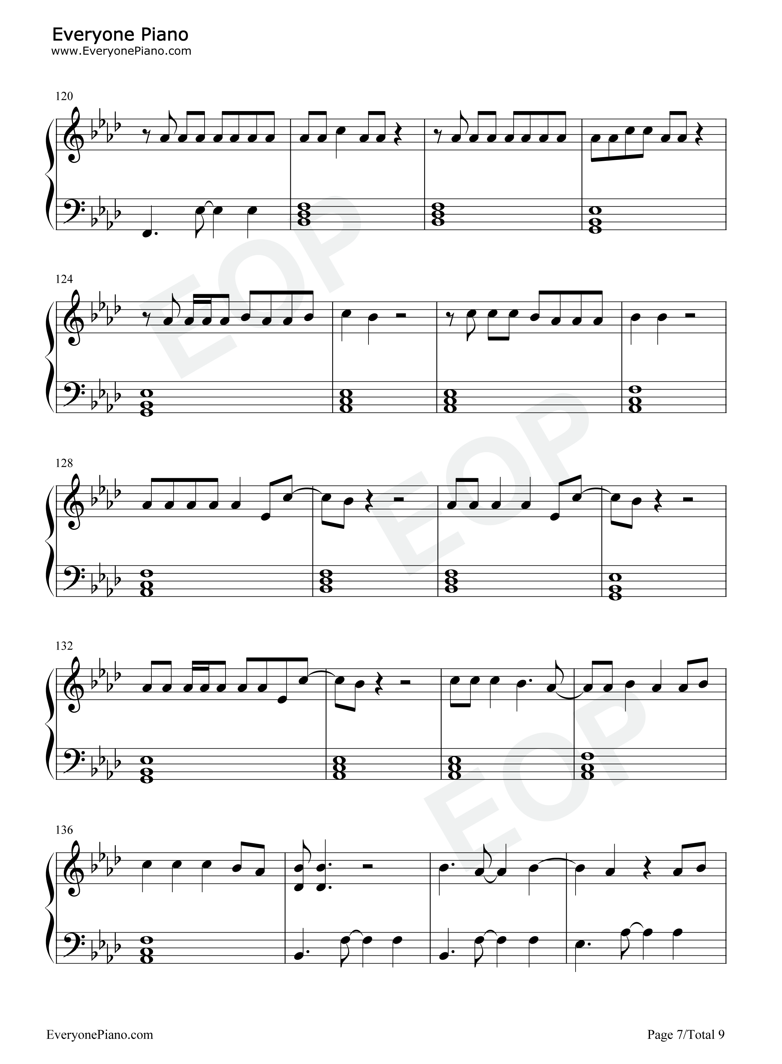 Alcohol钢琴谱_Twice