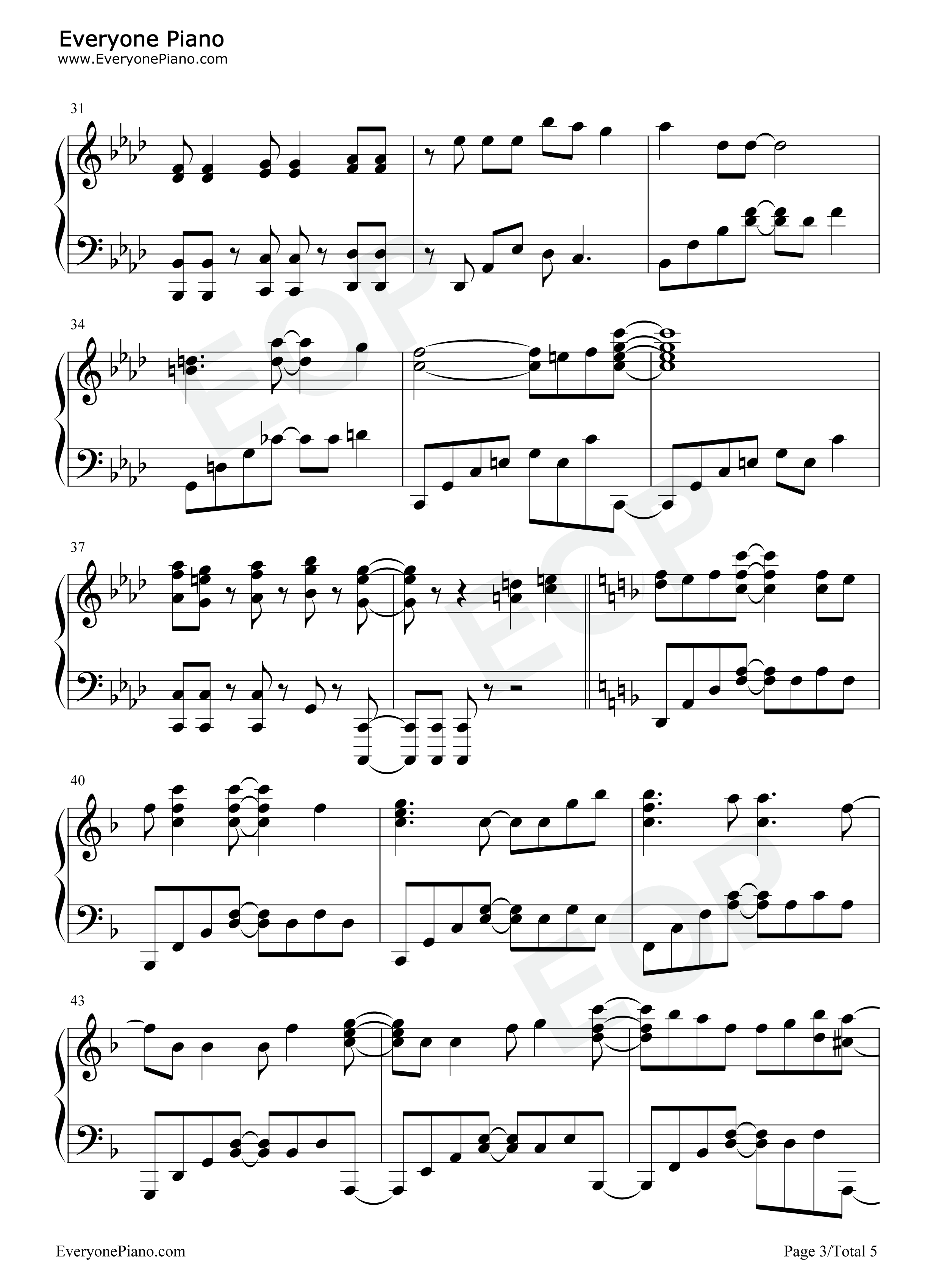 Sing_My_Pleasure钢琴谱_八木海莉