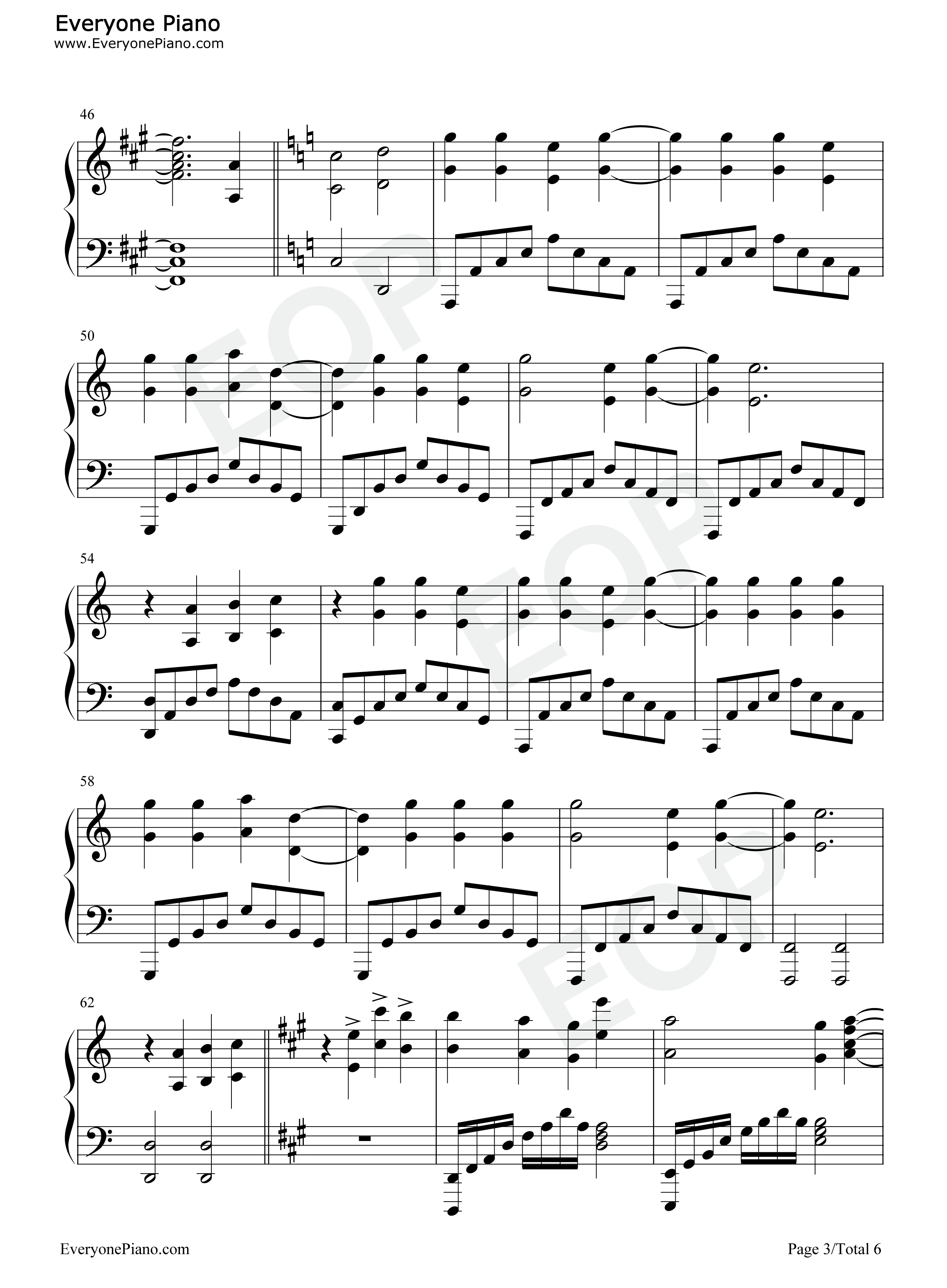 Ymniam钢琴谱_泽野弘之