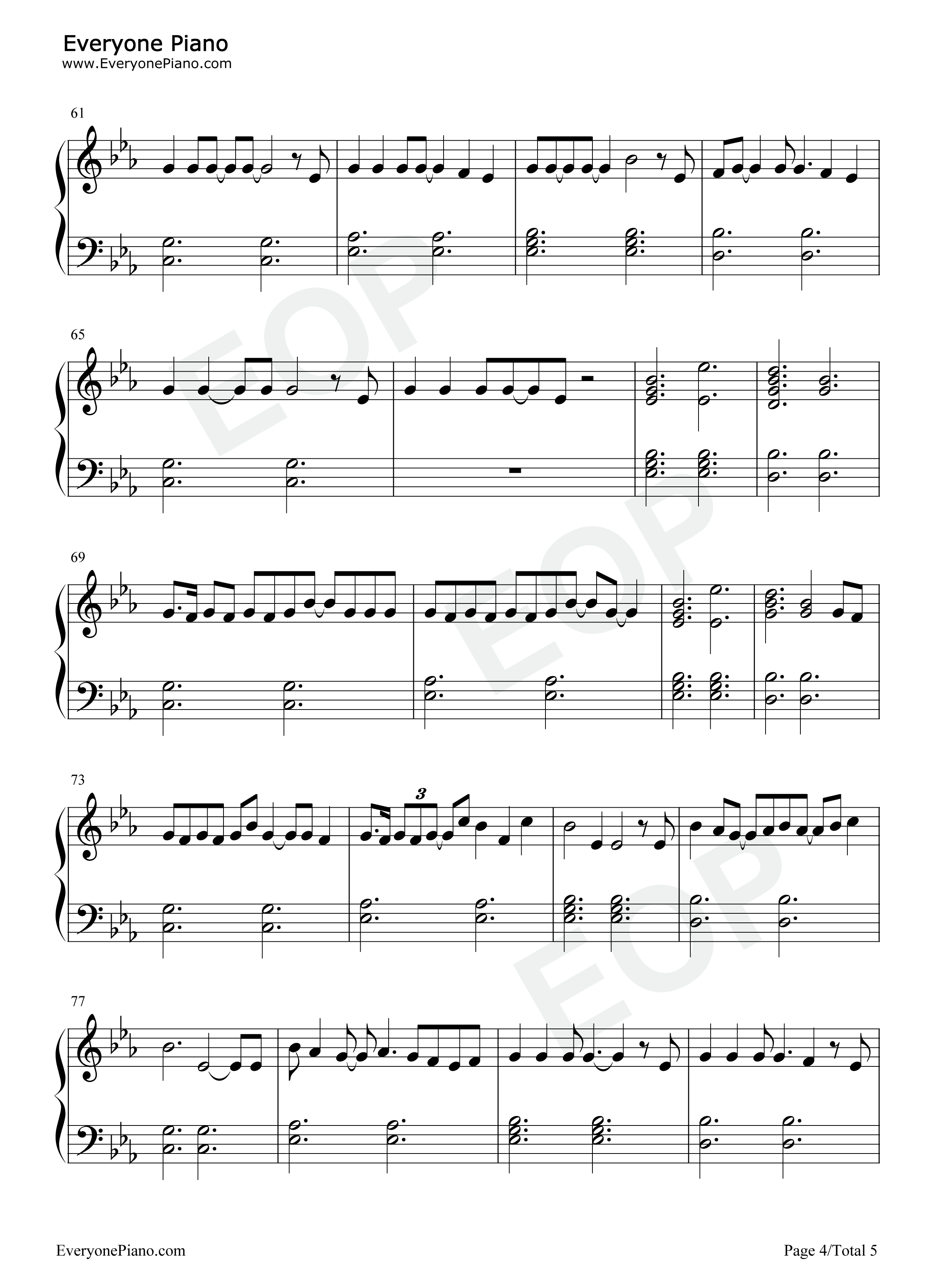 Traitor钢琴谱_Olivia_Rodrigo