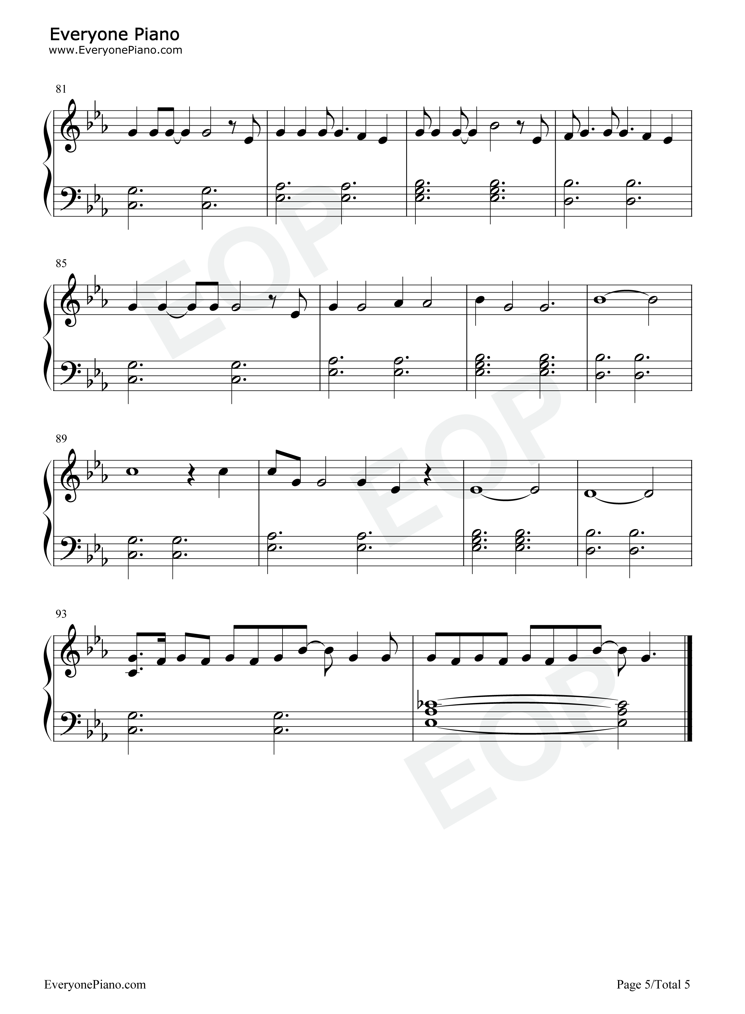 Traitor钢琴谱_Olivia_Rodrigo