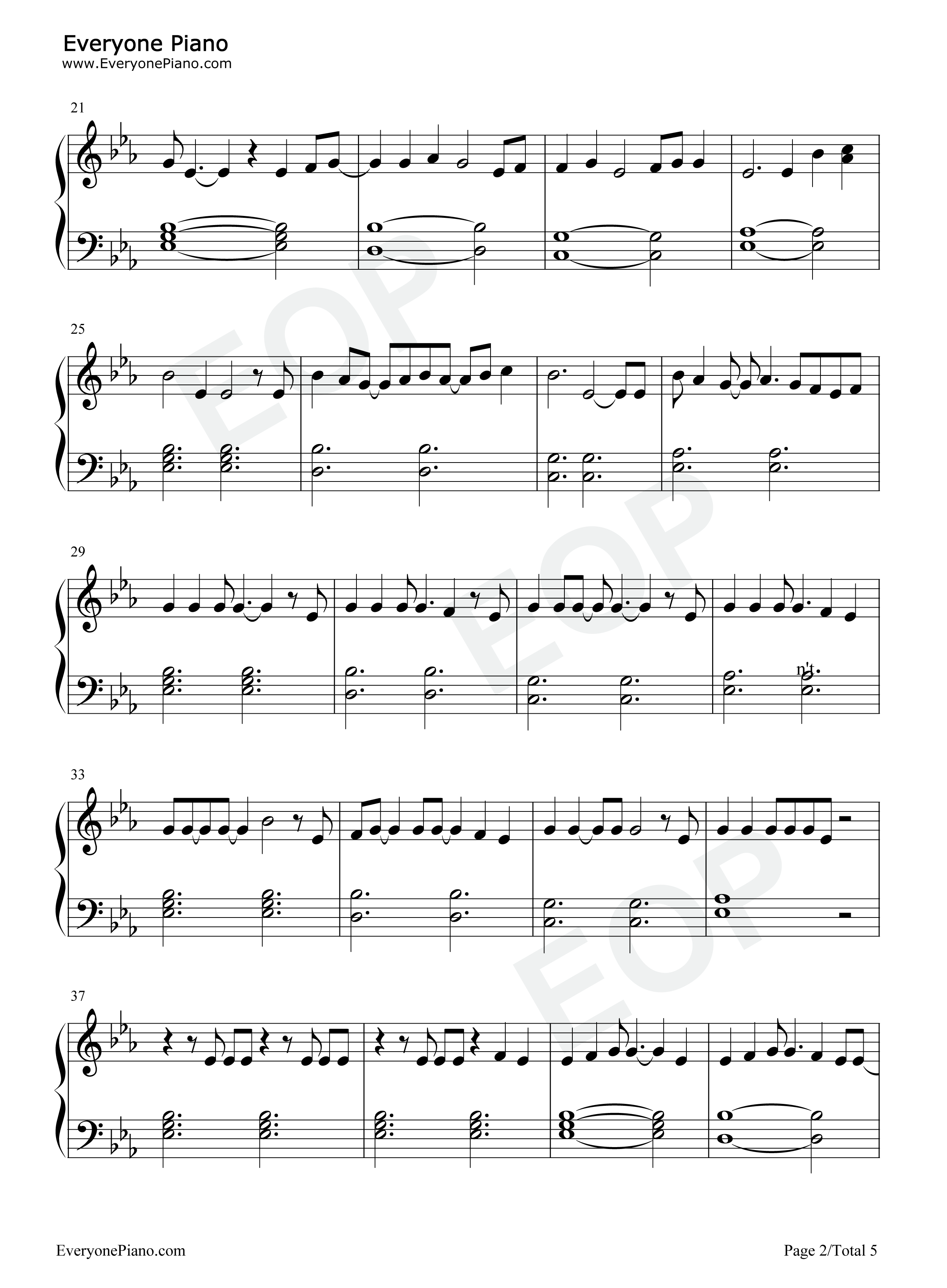 Traitor钢琴谱_Olivia_Rodrigo