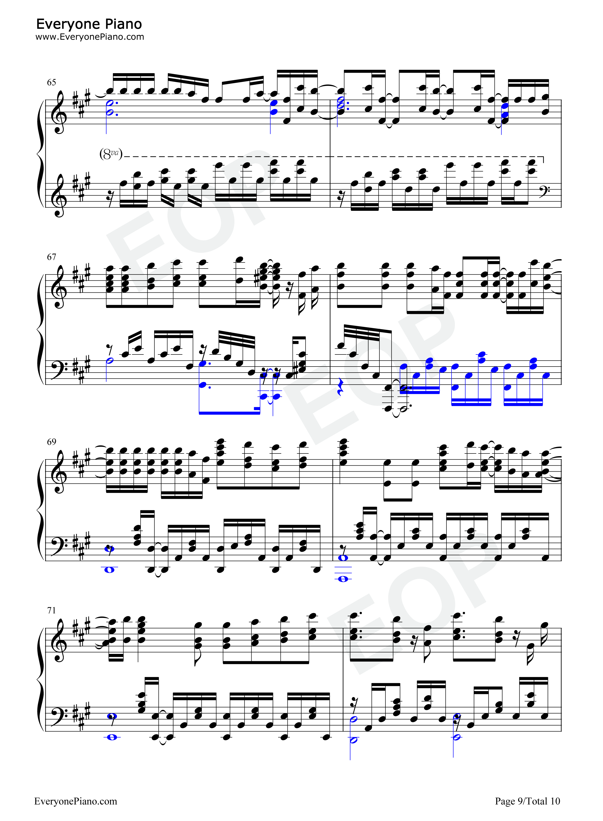 Bursty_Greedy_Spider钢琴谱_铃木木乃美