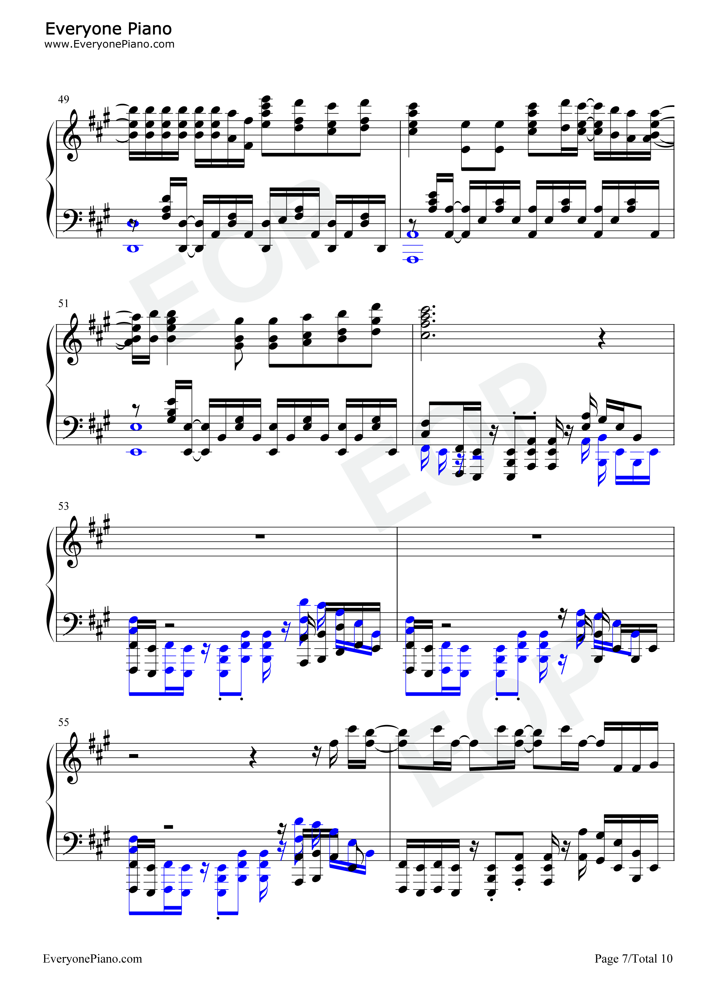 Bursty_Greedy_Spider钢琴谱_铃木木乃美