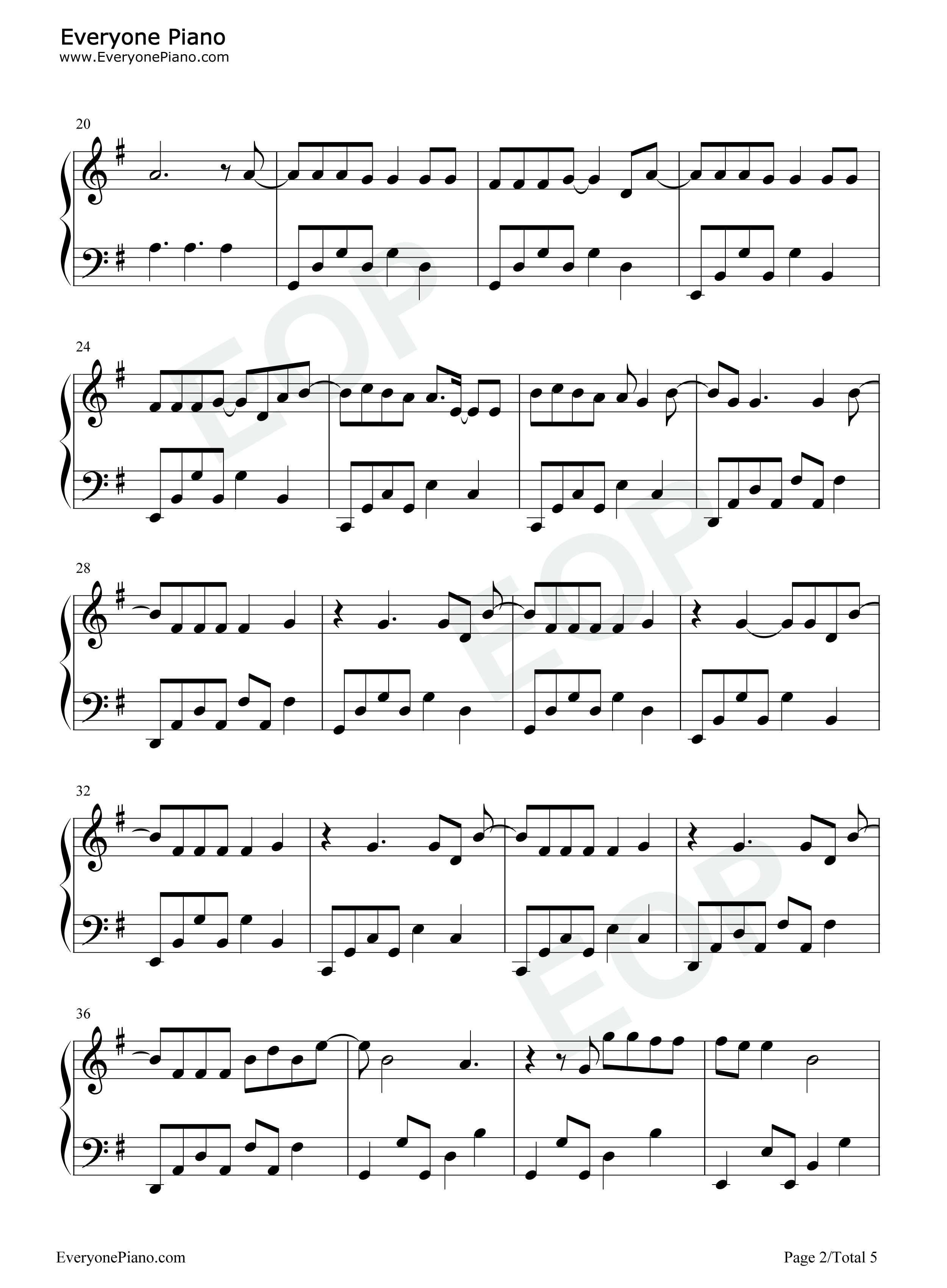 Leave_Before_You_Love_Me钢琴谱_Marshmello_Jonas_Brothers