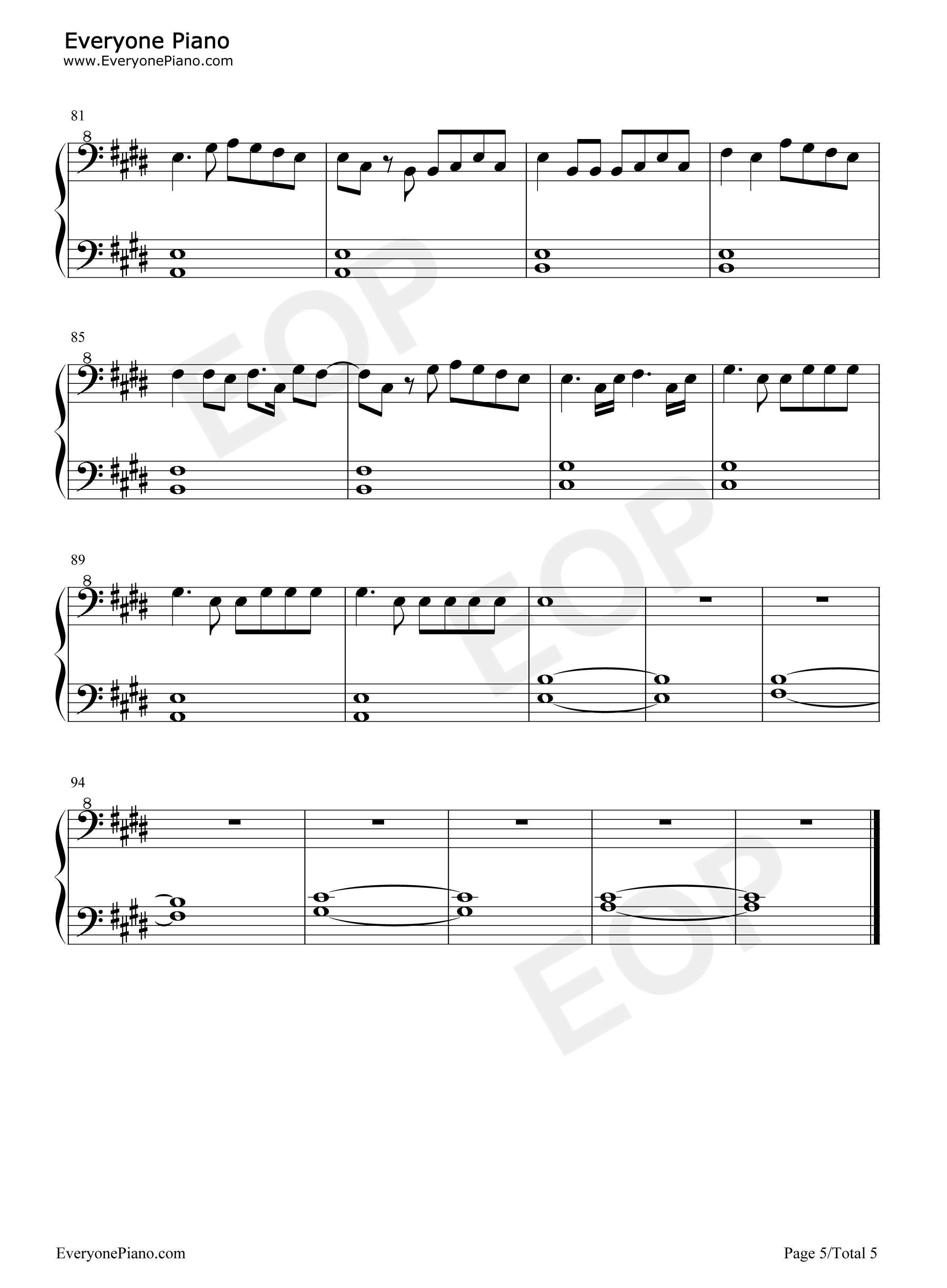 Little_Bit_of_Love钢琴谱_Tom_Grennan