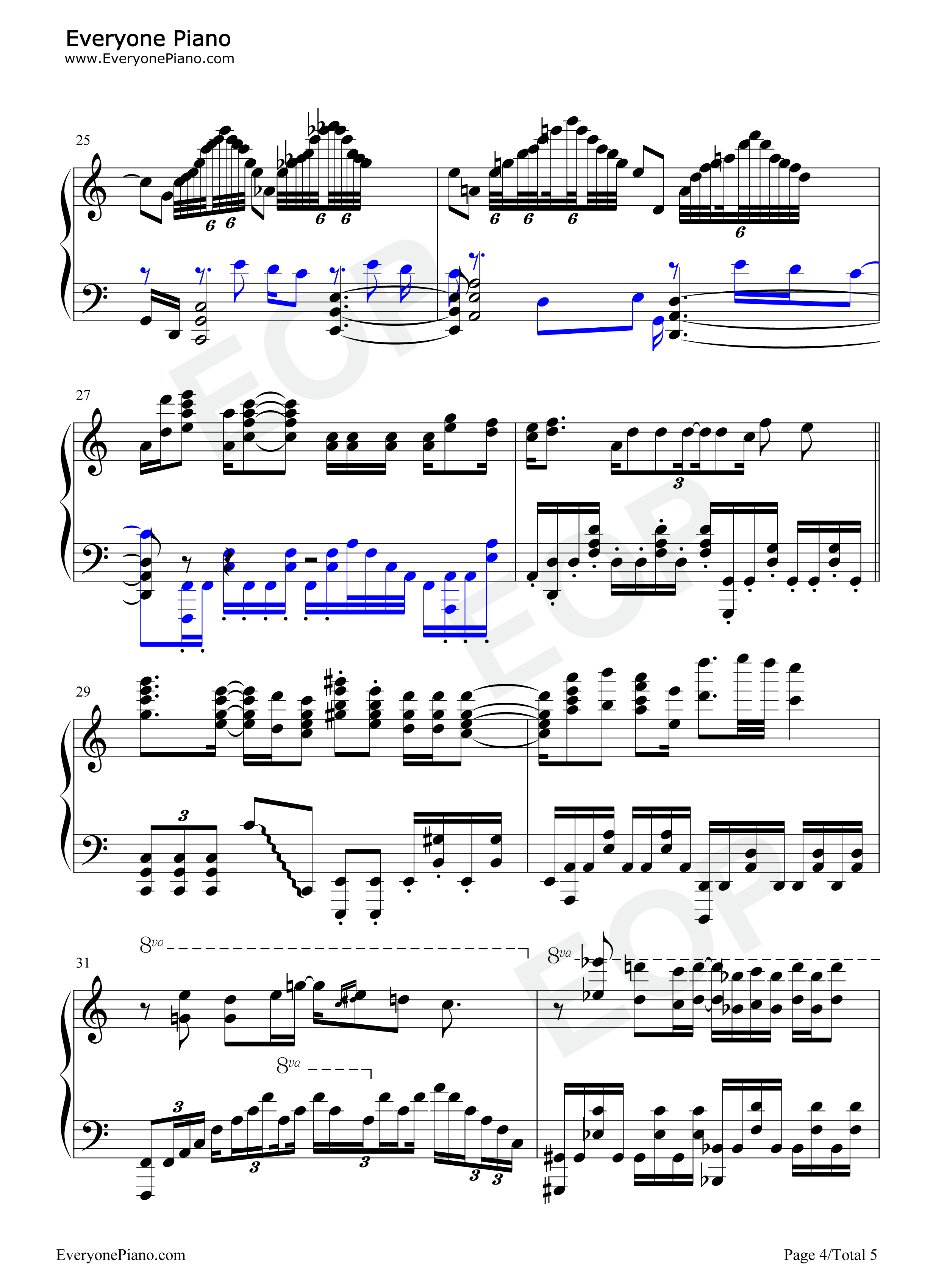 Torch_of_Liberty钢琴谱_Kana_Boon