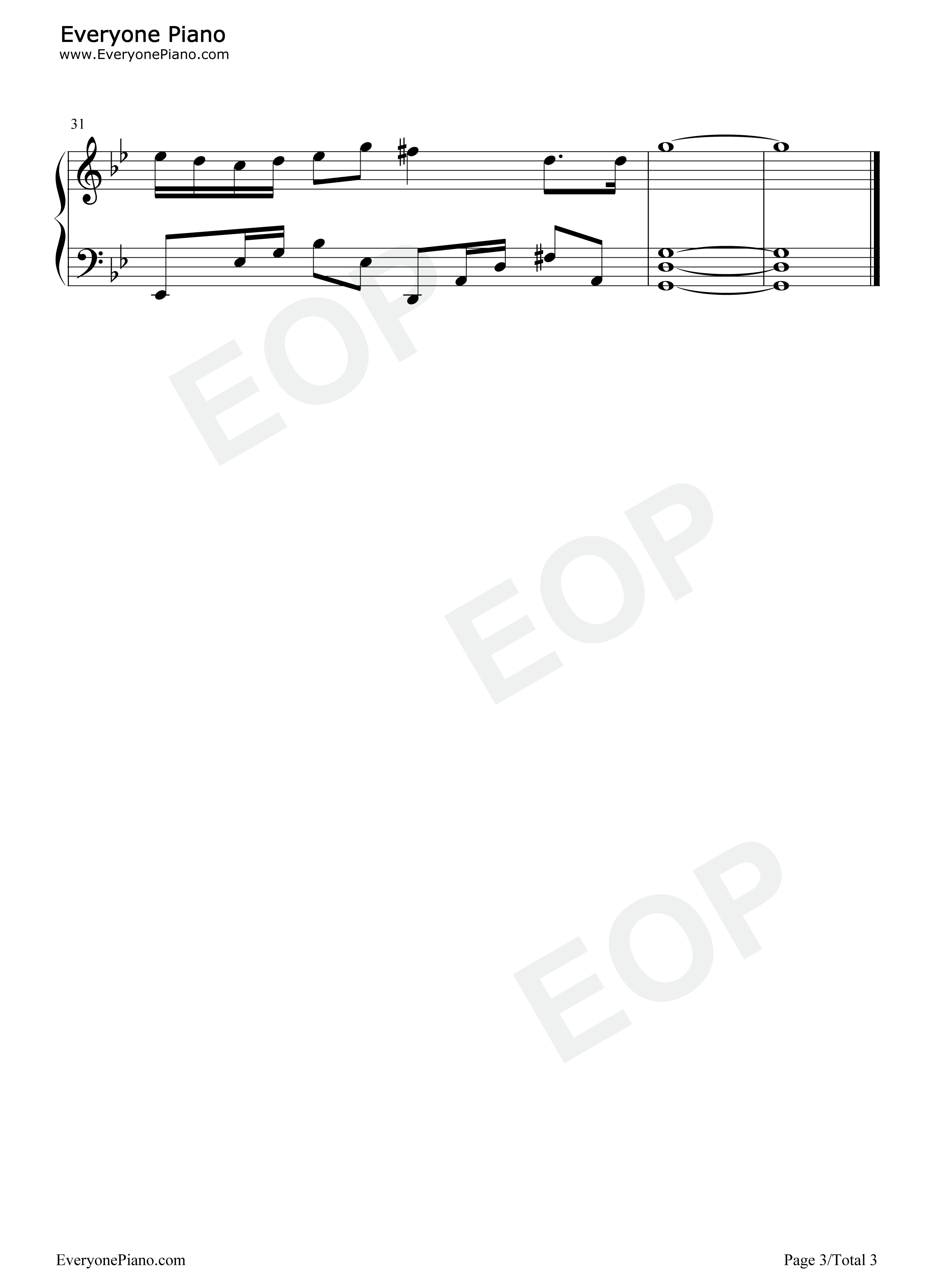 第五人格入殓师钢琴谱_大G喵