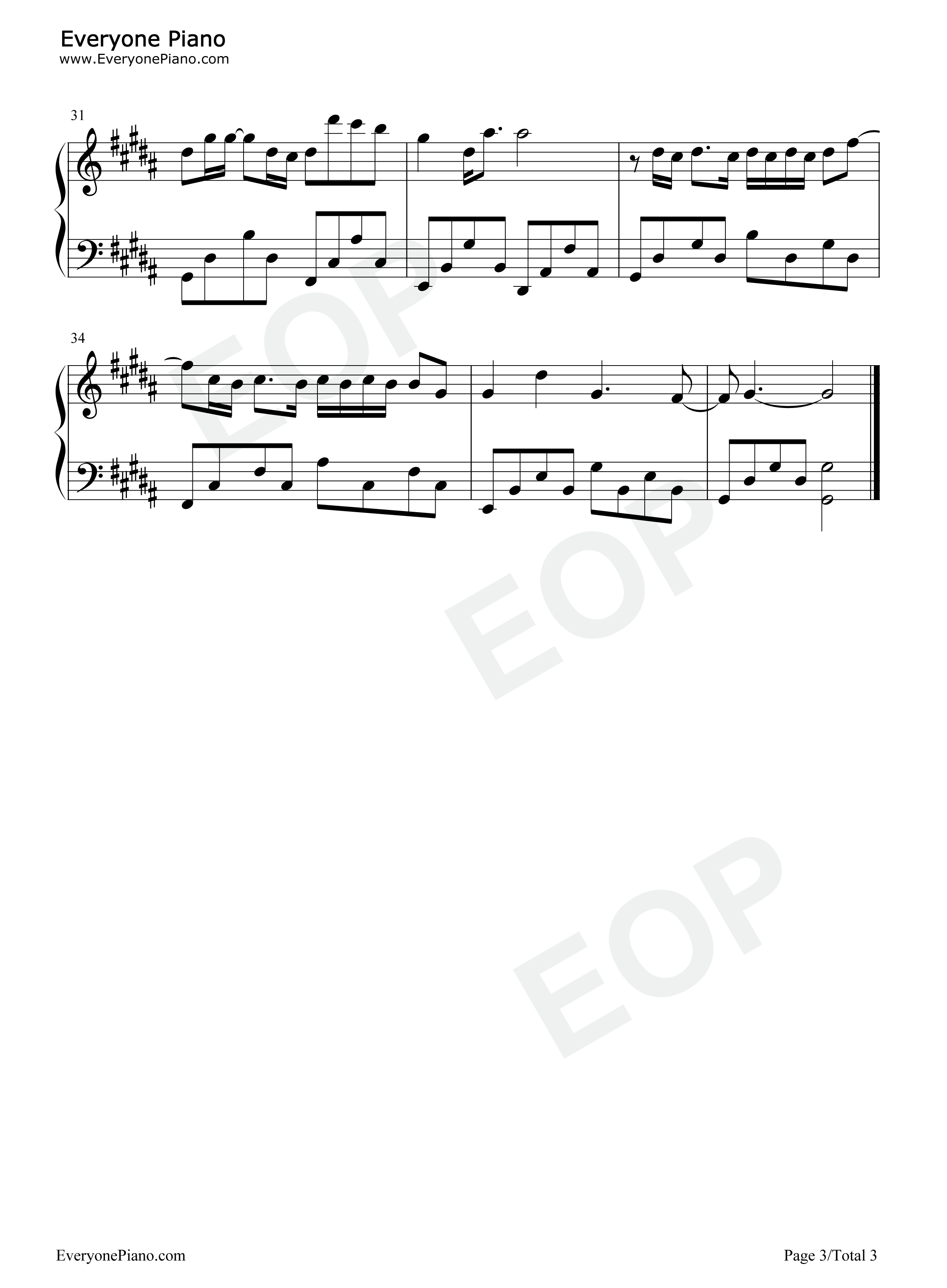 玦恋钢琴谱_周深