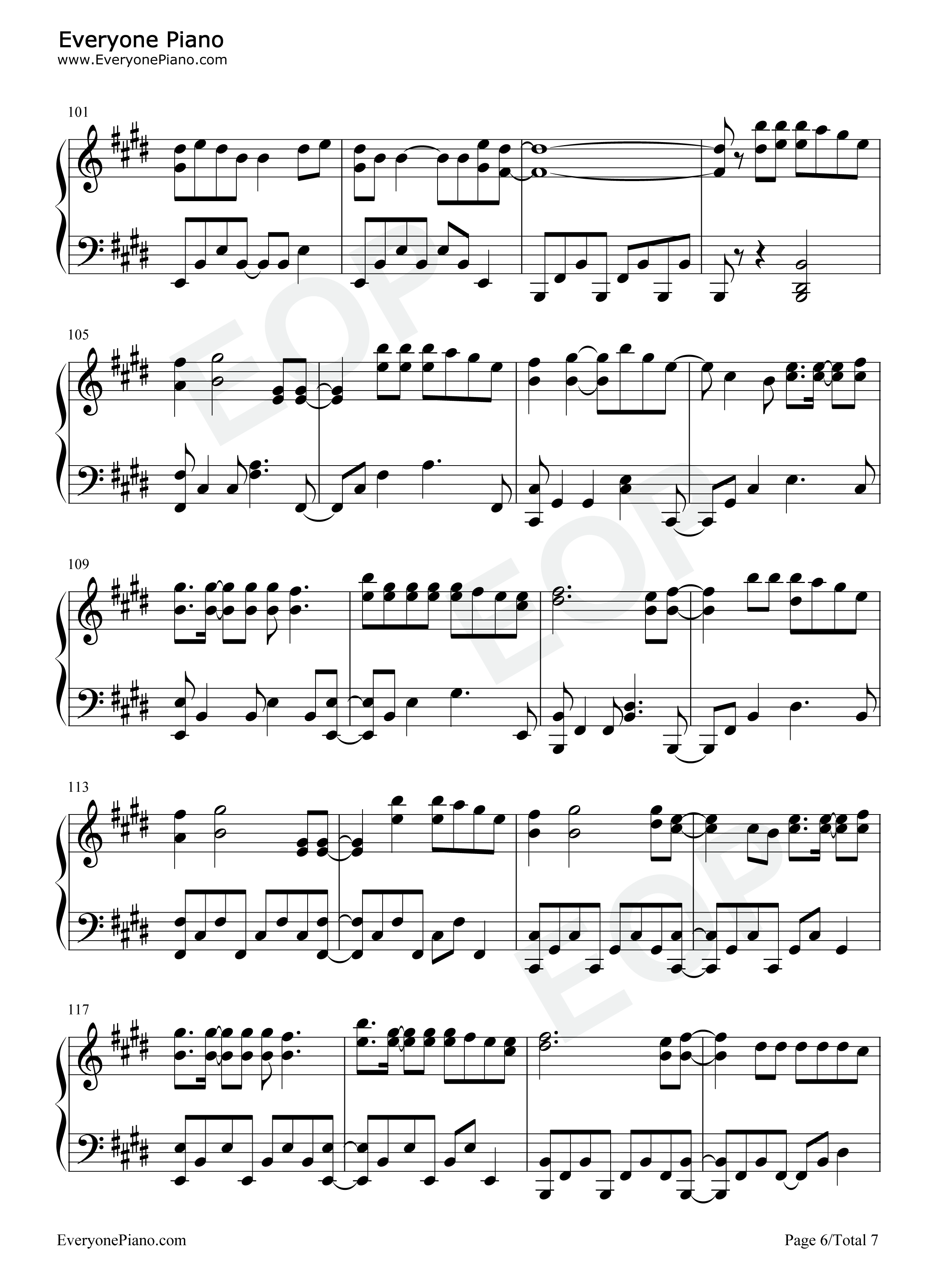 Giant钢琴谱_宋雨琦