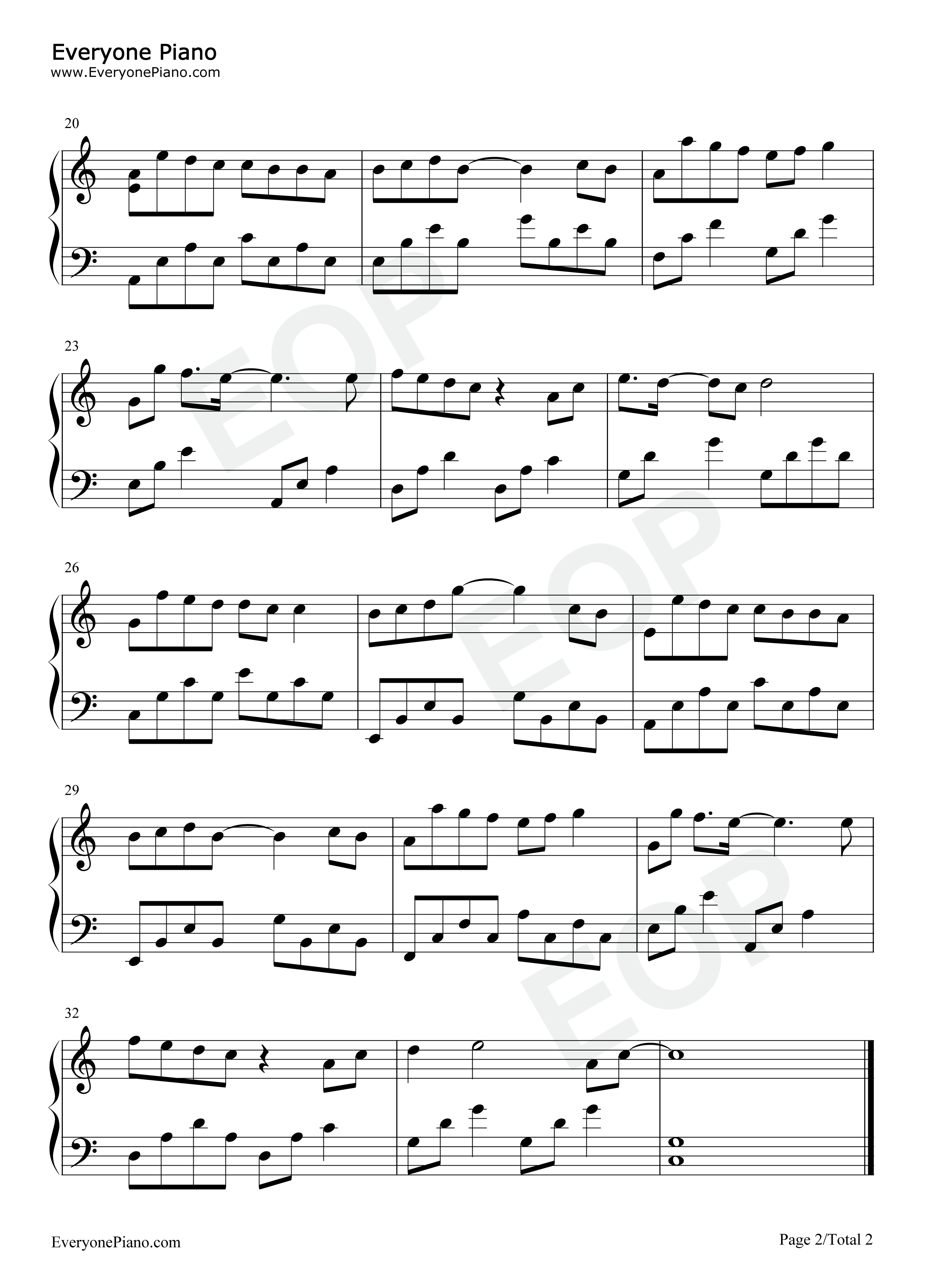 从时光中走来钢琴谱_阿云嘎