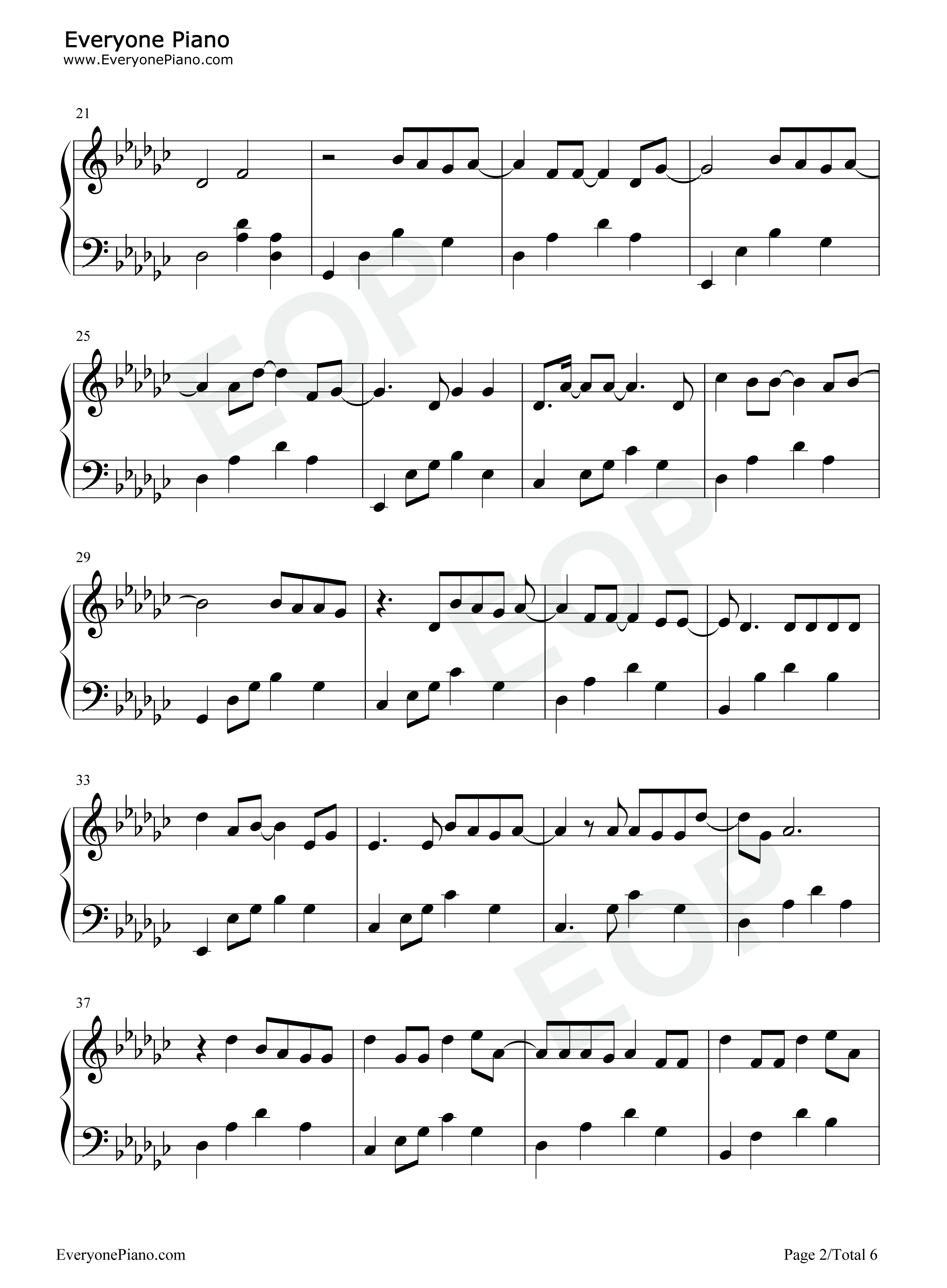 会不会钢琴谱_刘大壮