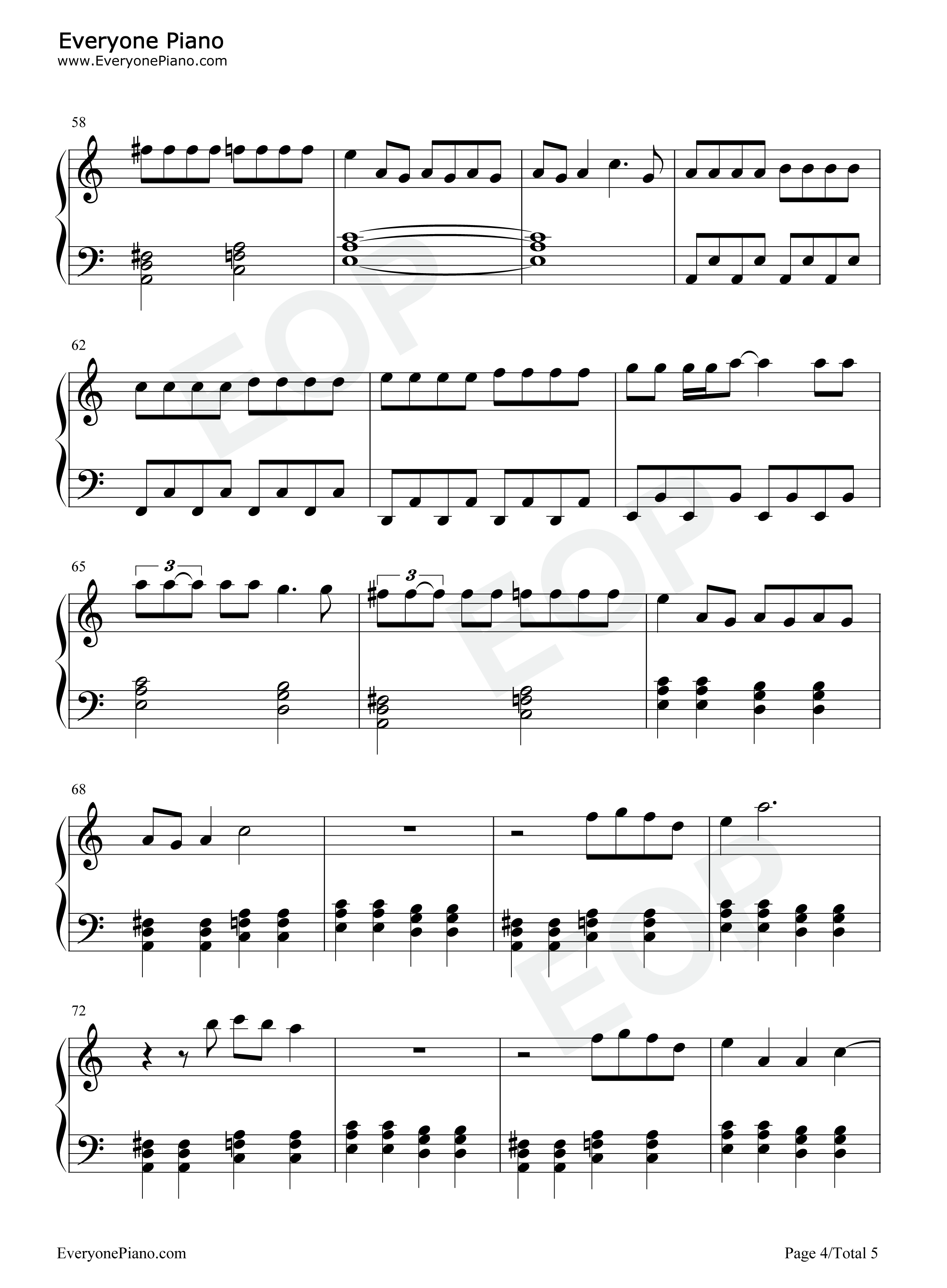 Venus_Fly_Trap钢琴谱_Marina