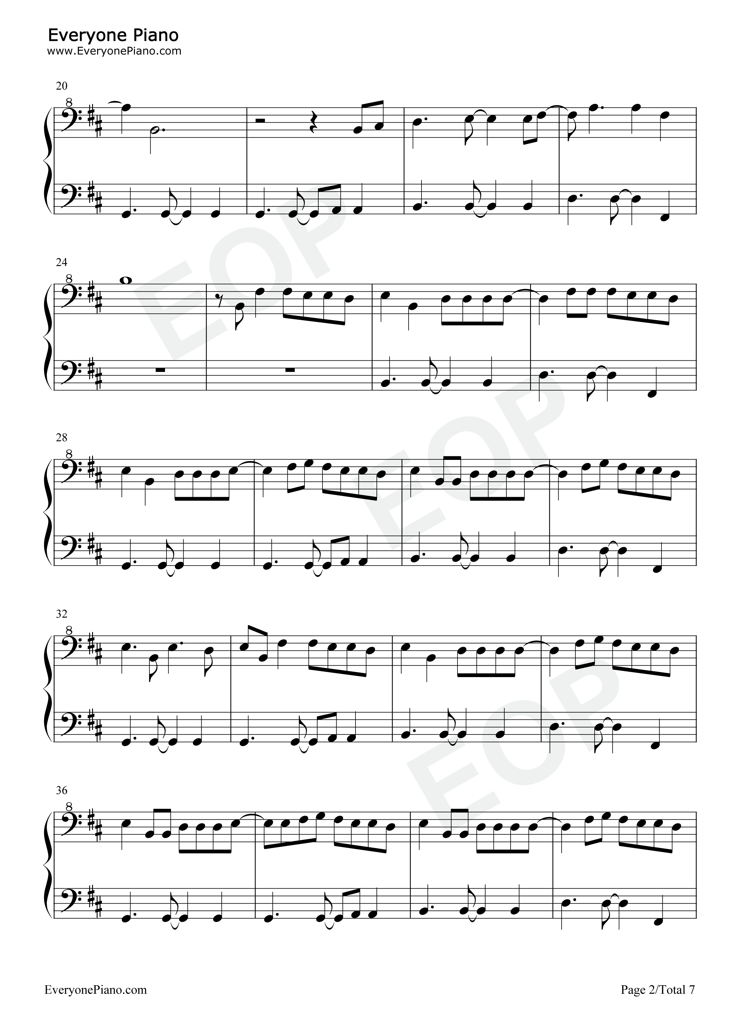 Bad_Habits钢琴谱_Ed_Sheeran