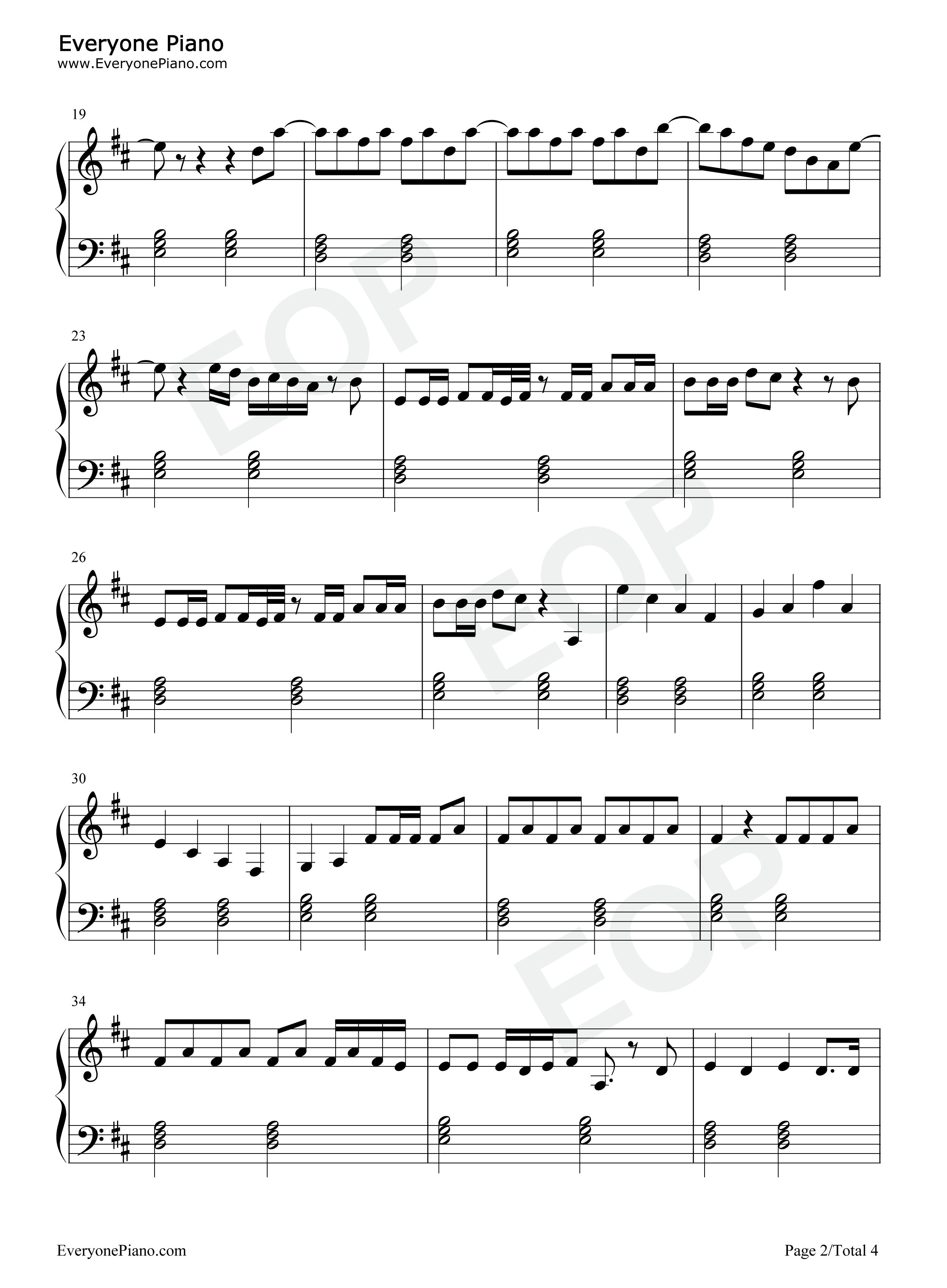 Not_Another_Love_Song钢琴谱_Ella_Mai