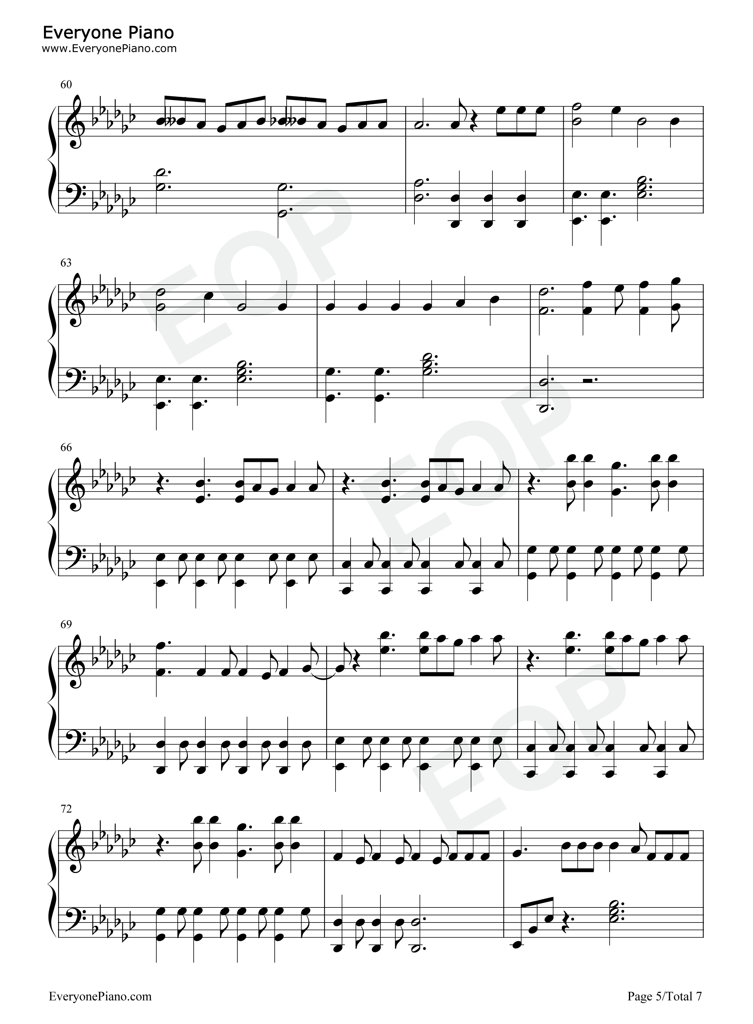 9_and_Three_Quarters_Run_Away钢琴谱_TXT